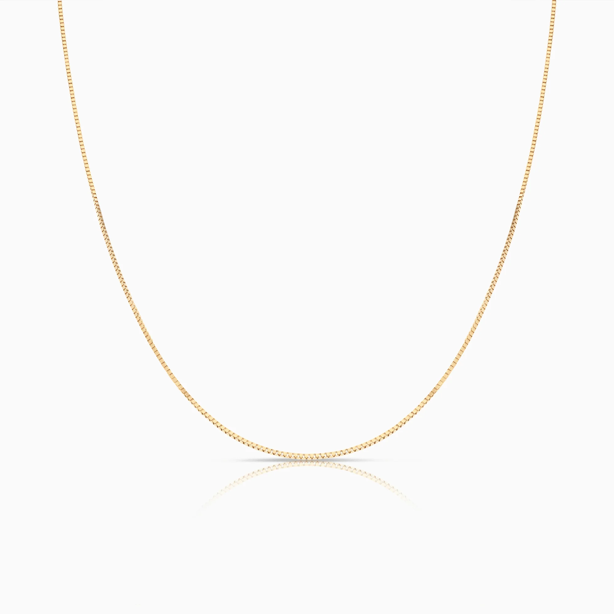 Box Chain 40.5cm 18K gold