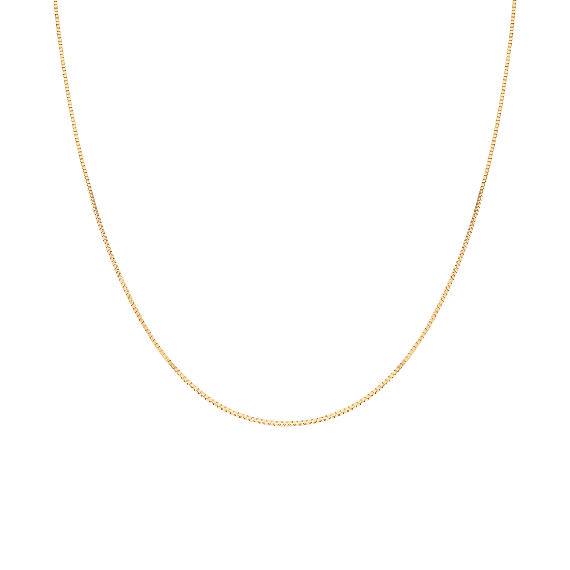 Box Chain 40.5cm 18K gold - Image 2