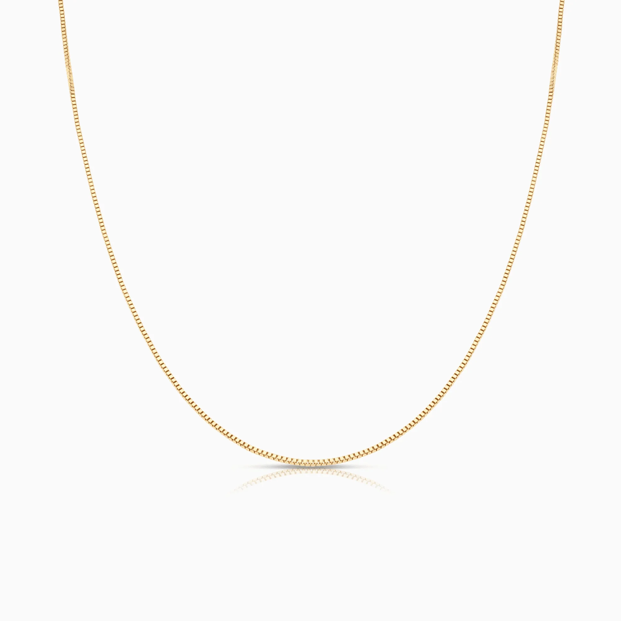 Box Chain 40.5cm 18K gold