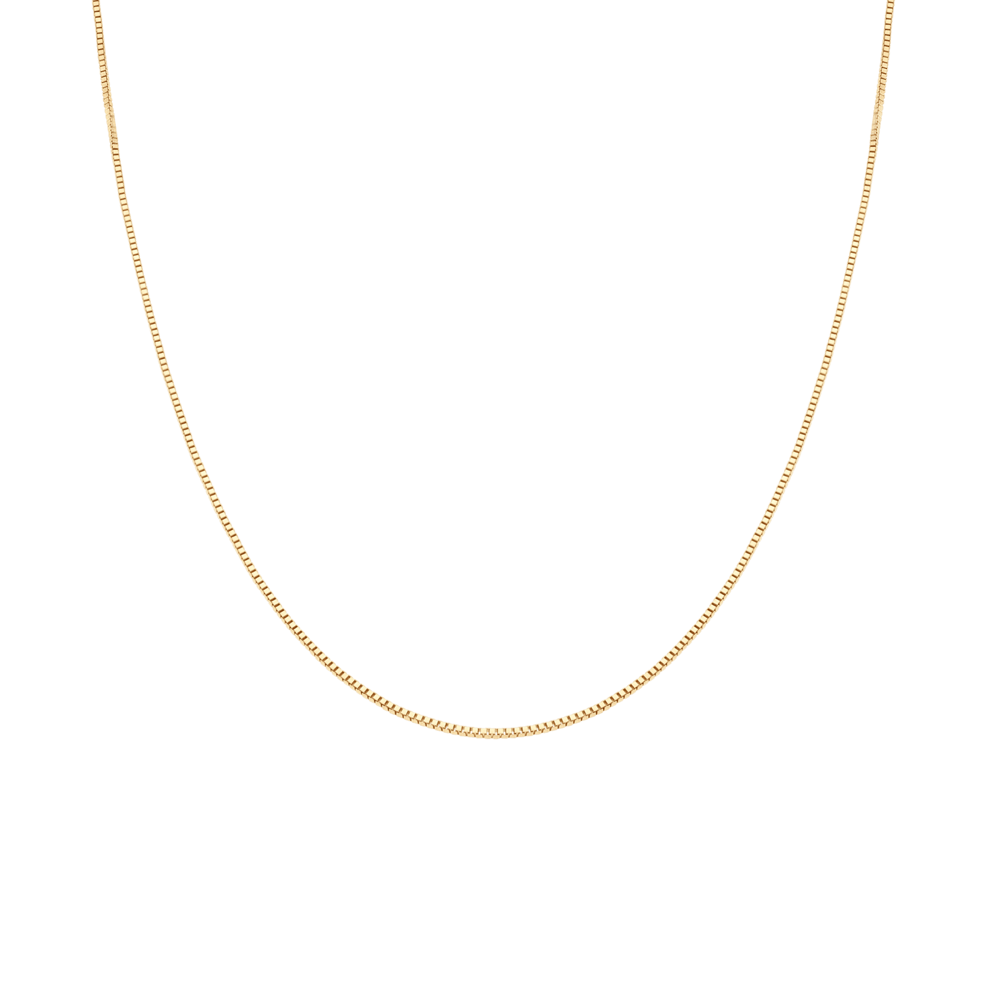 Box Chain 40.5cm 18K gold - Image 2