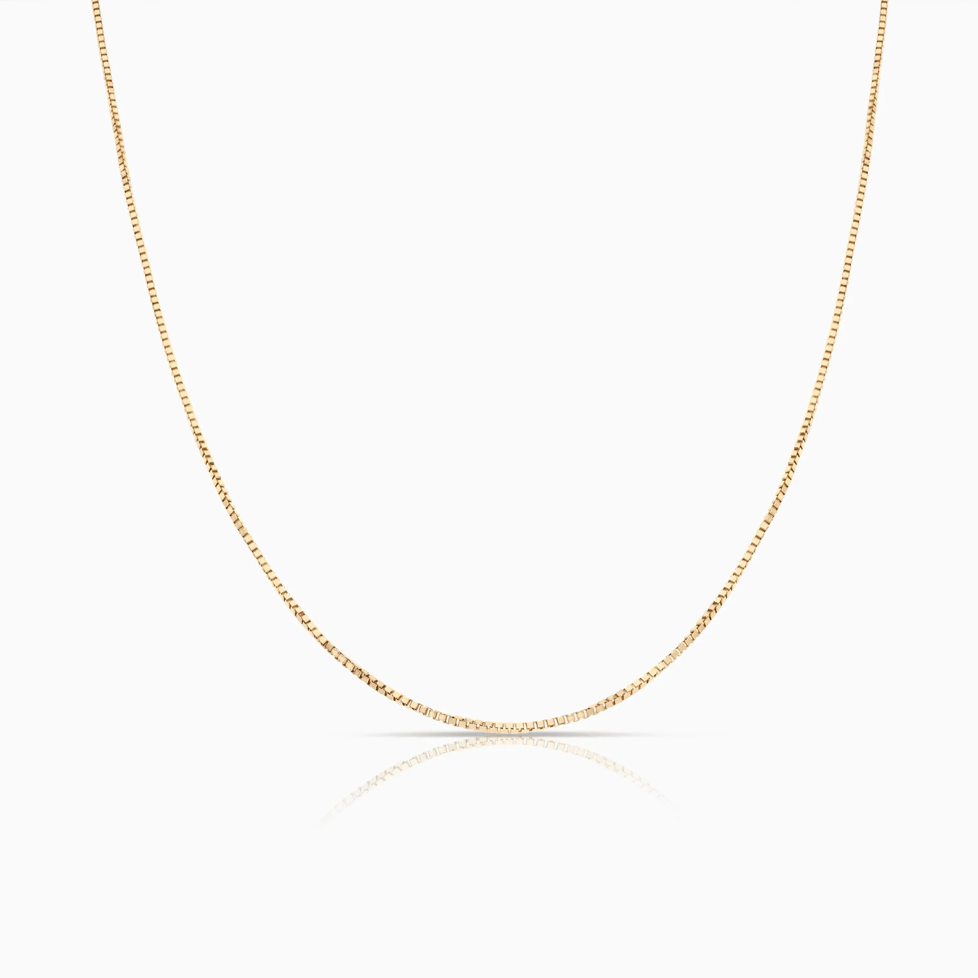 Box Chain 40.5cm 18K gold