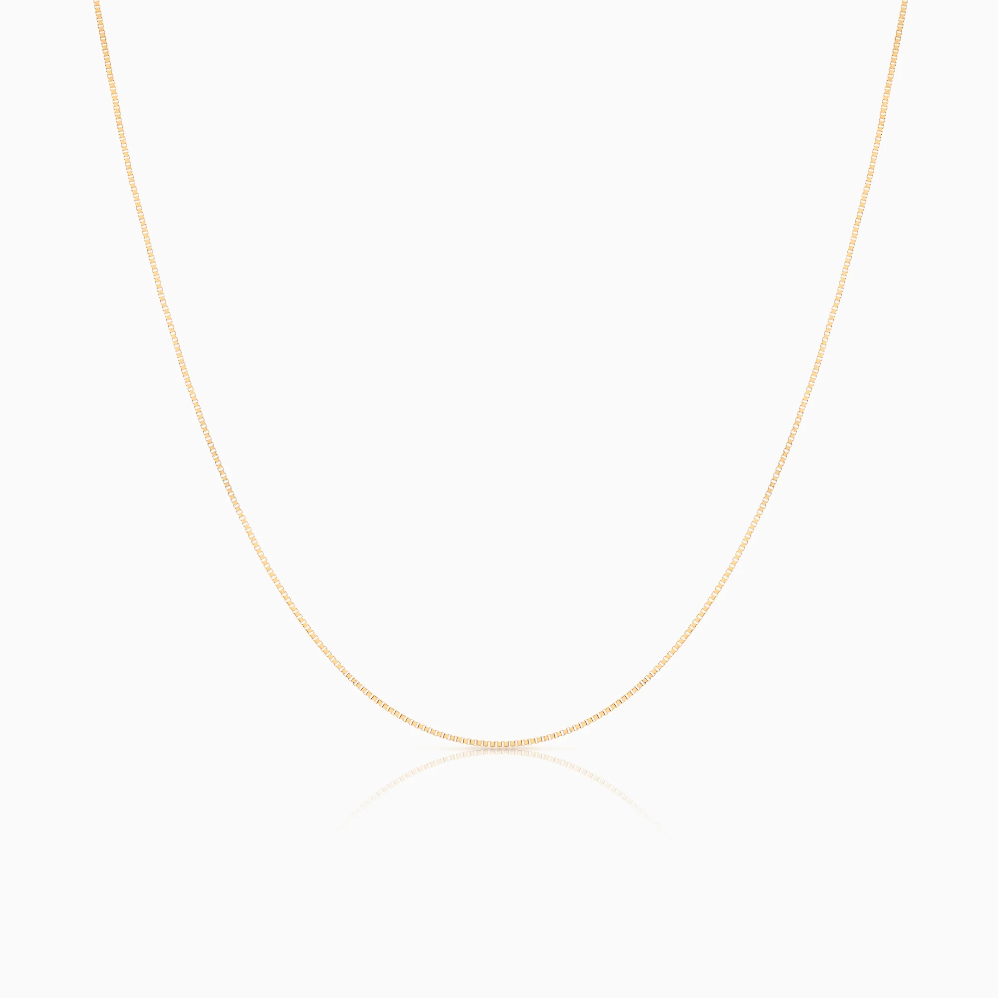 Box Chain 40.5cm 18K gold