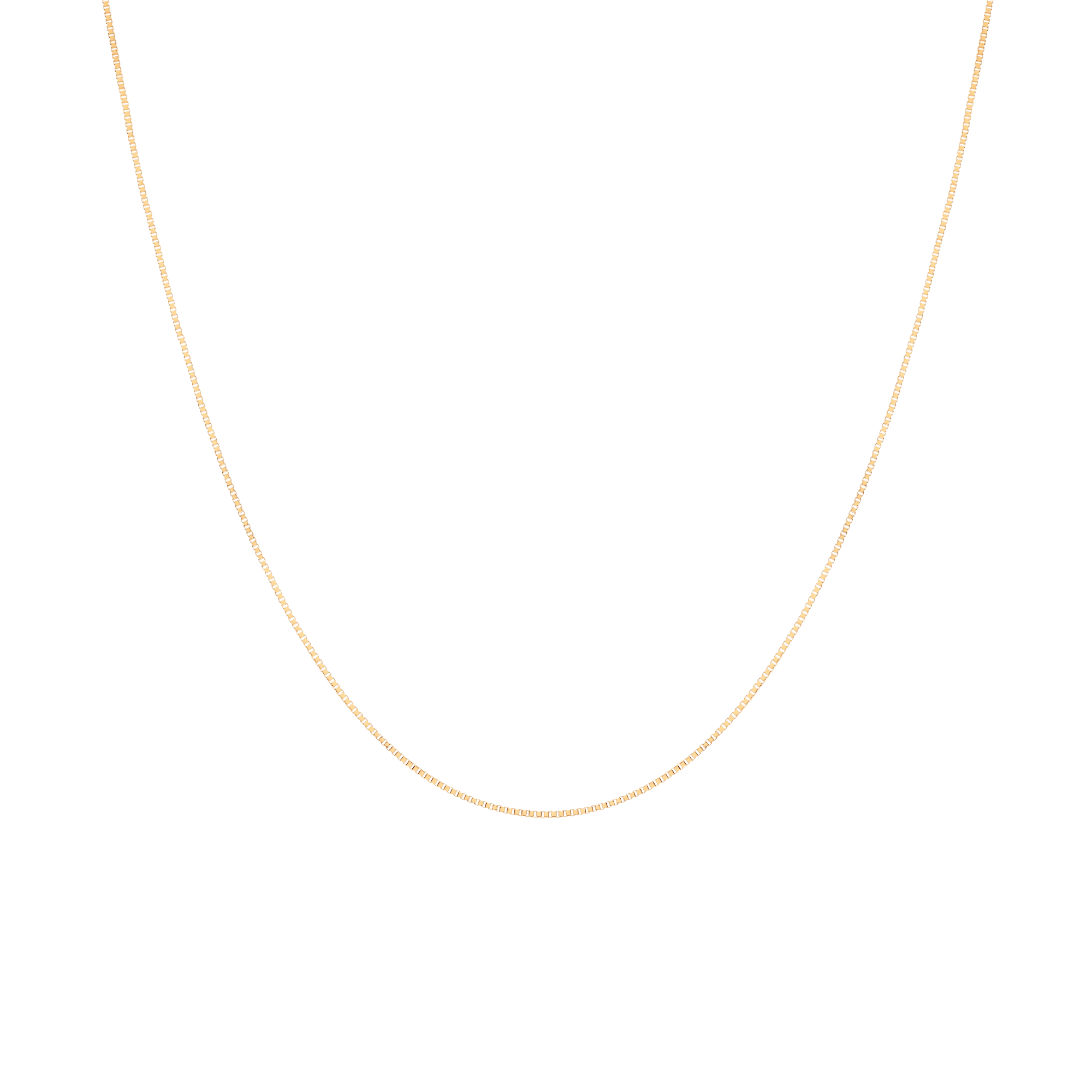 Box Chain 40.5cm 18K gold - Image 2