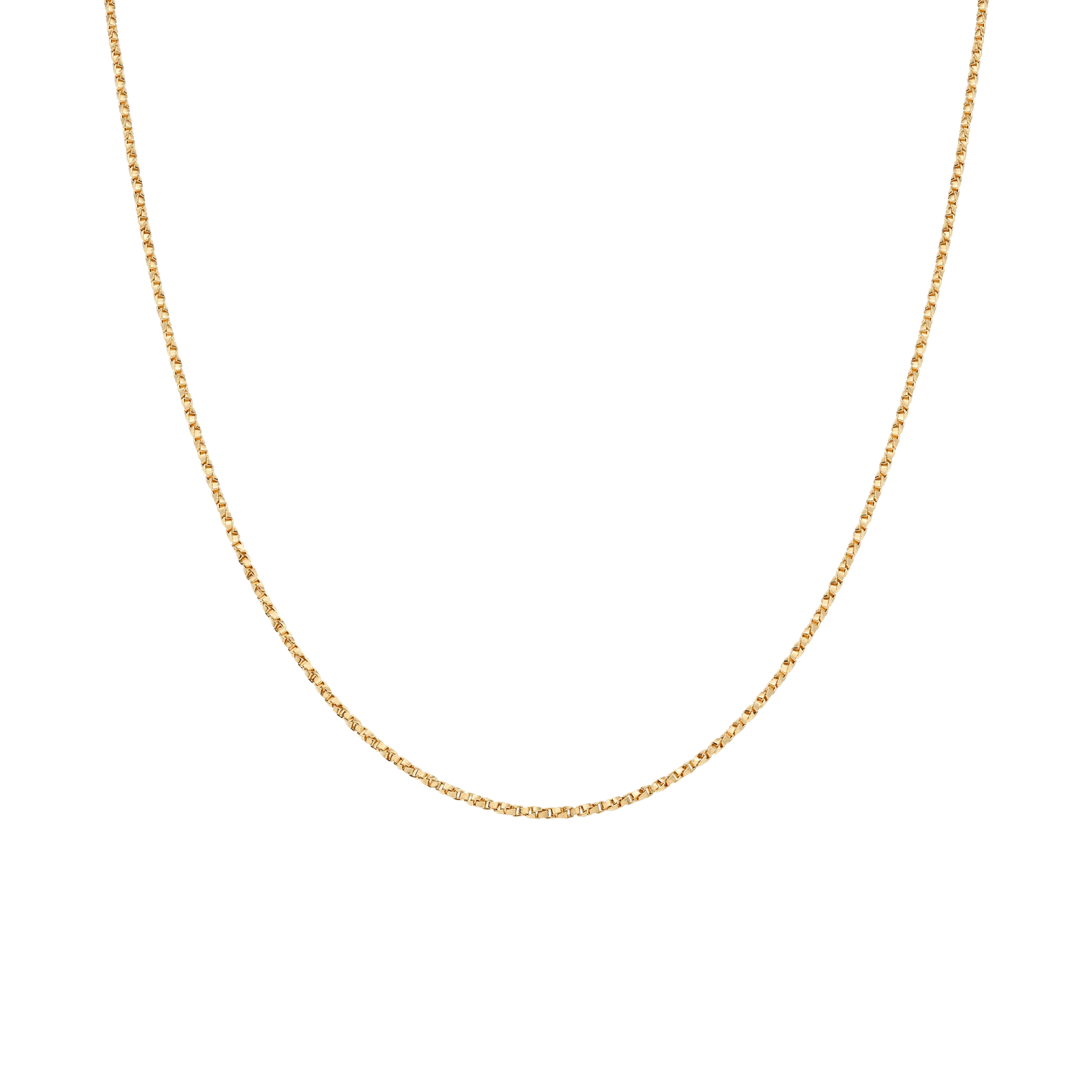 Box Chain 40cm 18K gold - Image 2