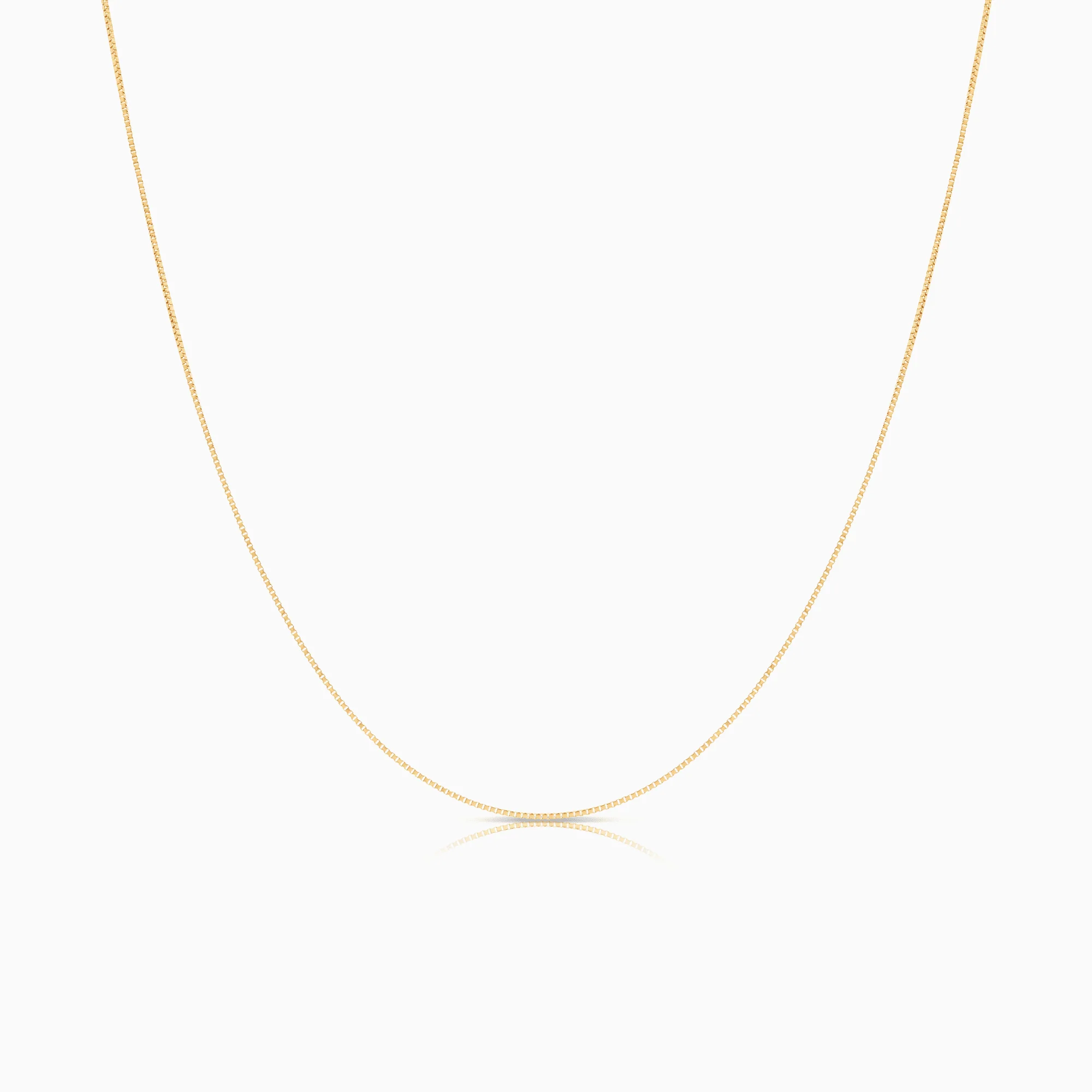 Box Chain 40cm 18K gold