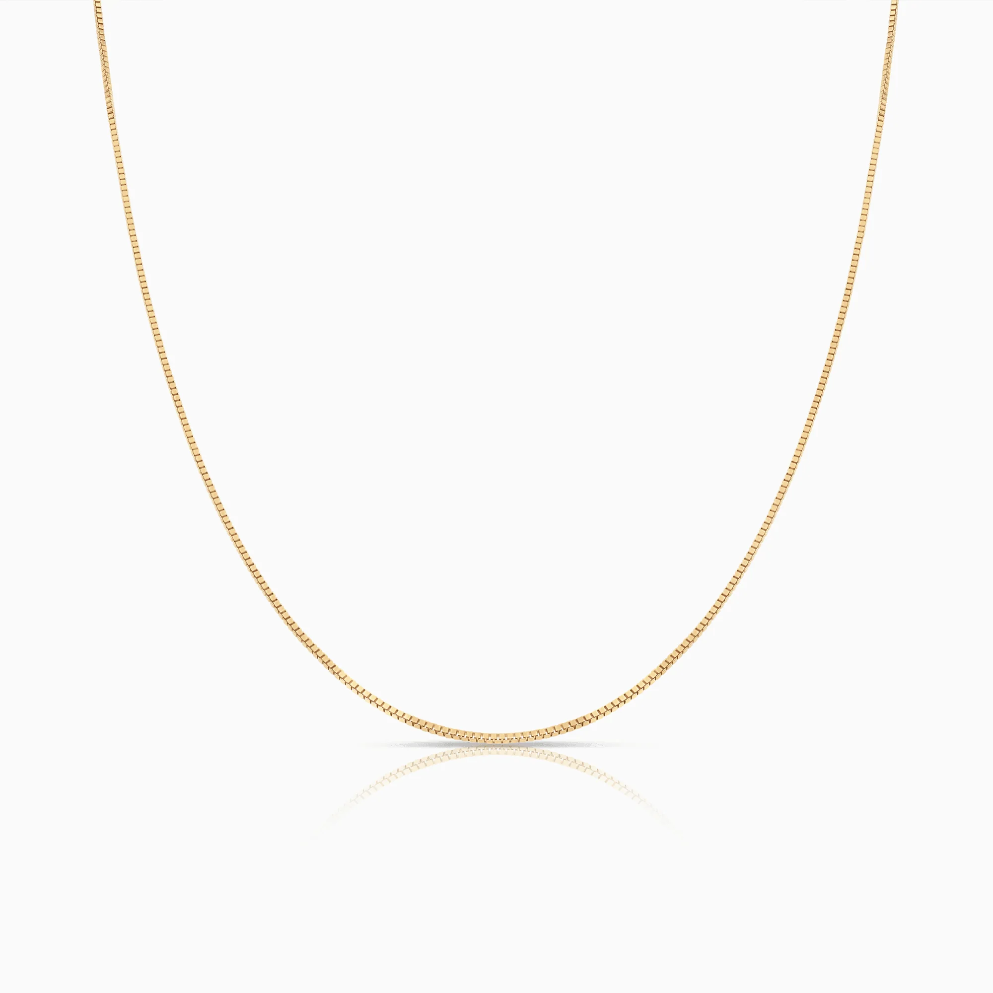Box Chain 42cm 18K gold