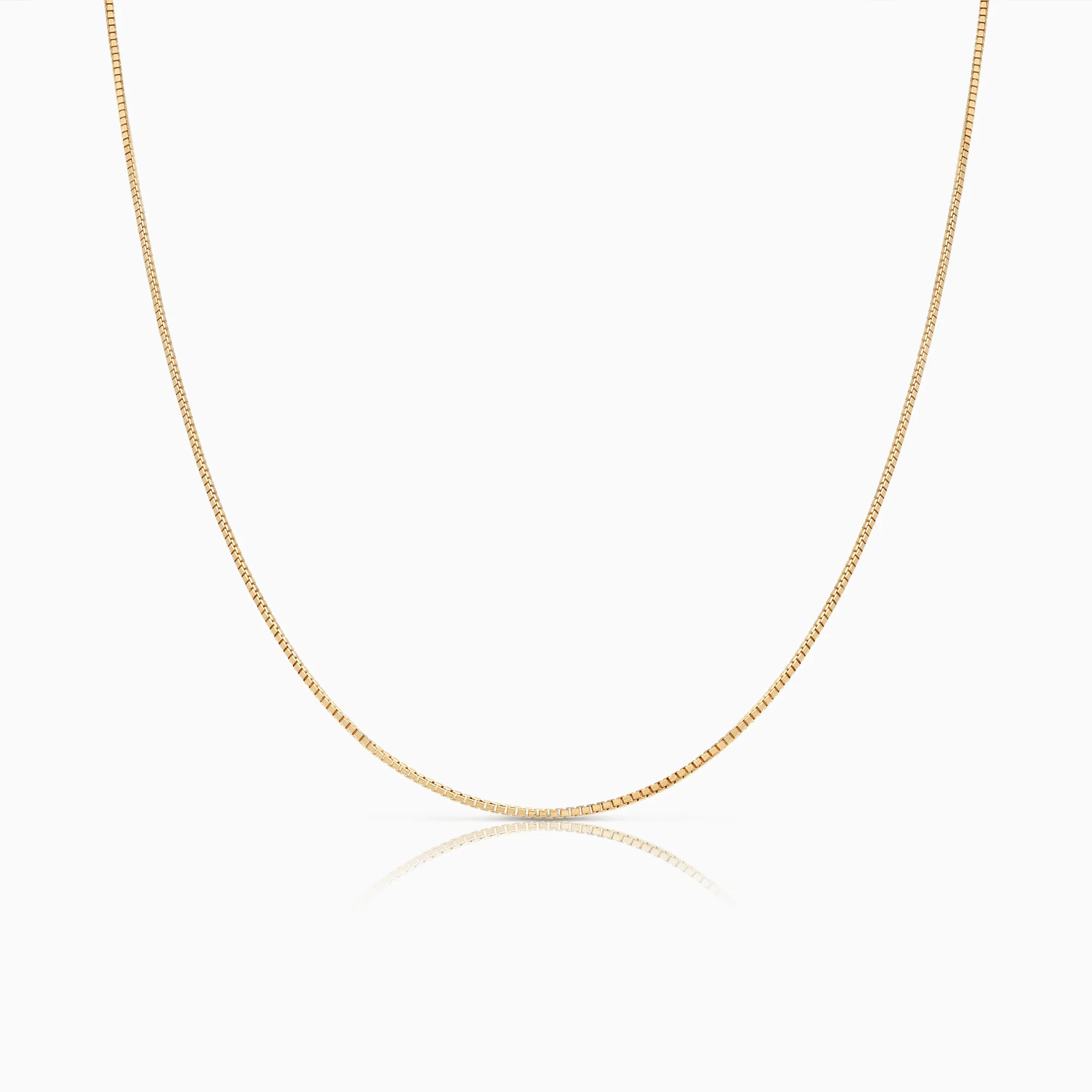Box Chain 42cm 18K gold