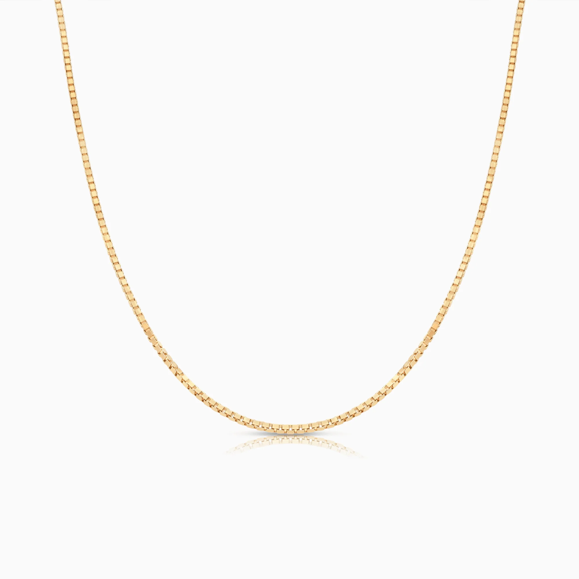 Box Chain 42cm 18K gold