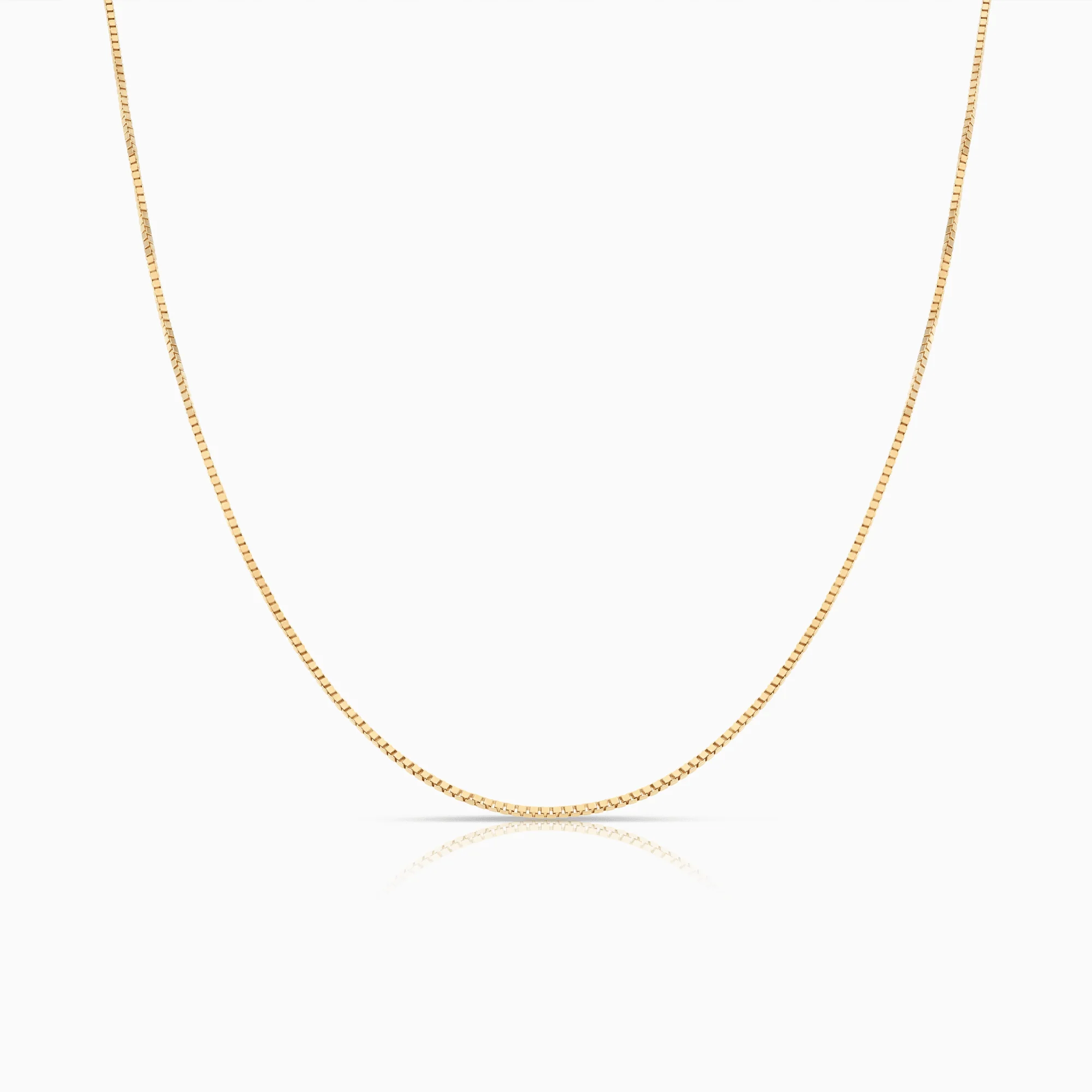 Box Chain 42cm 18K gold