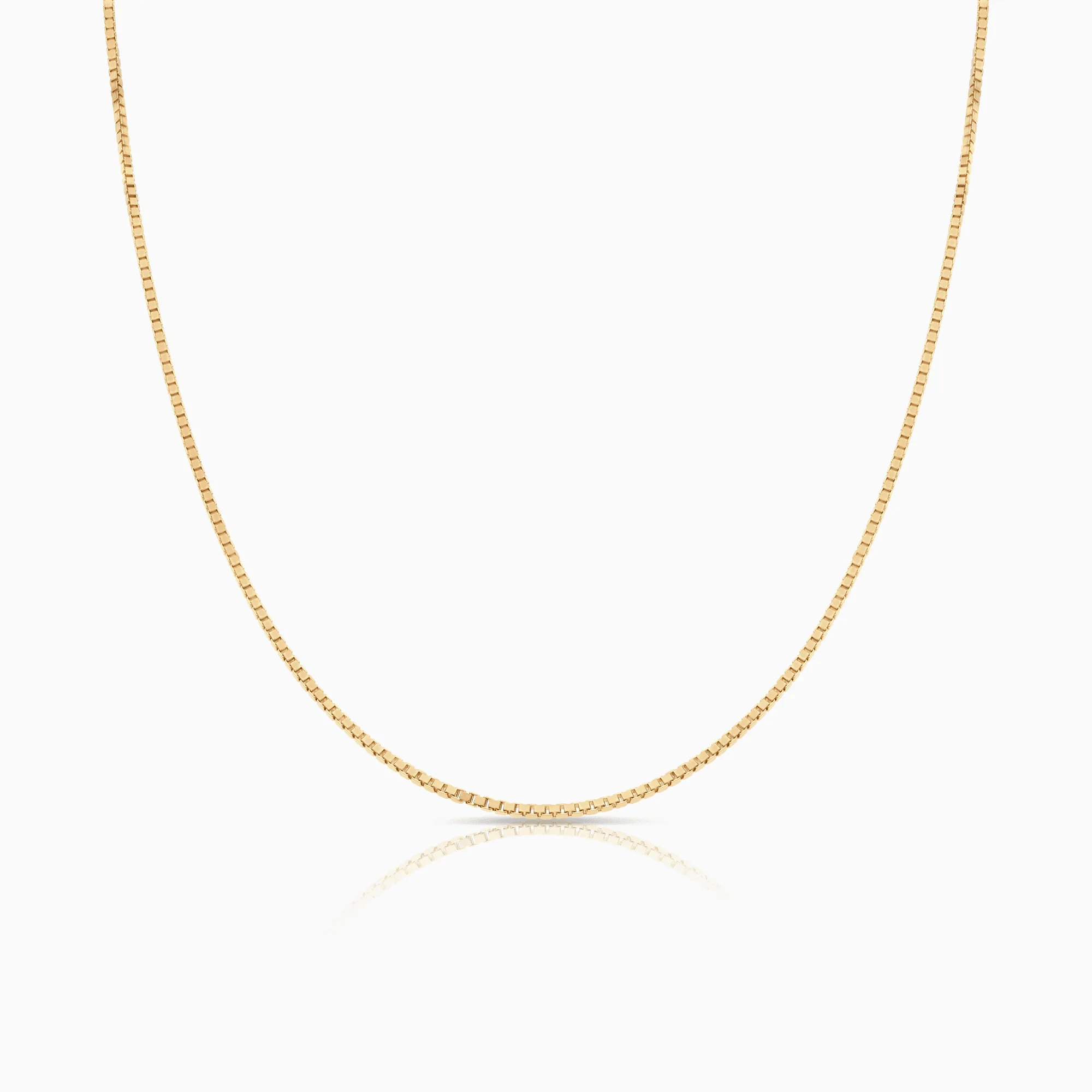 Box Chain 42cm 18K gold