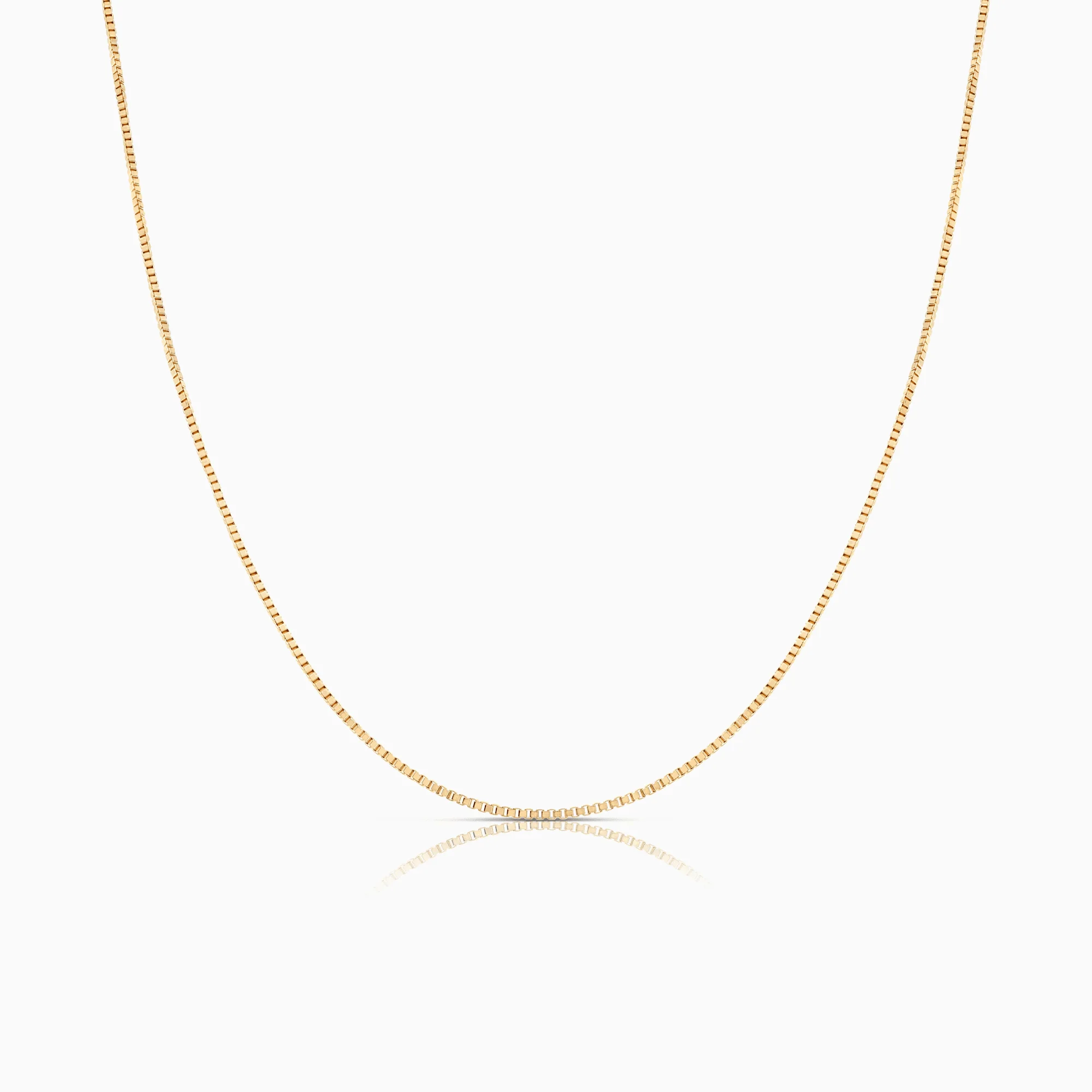 Box Chain 42cm 18K gold