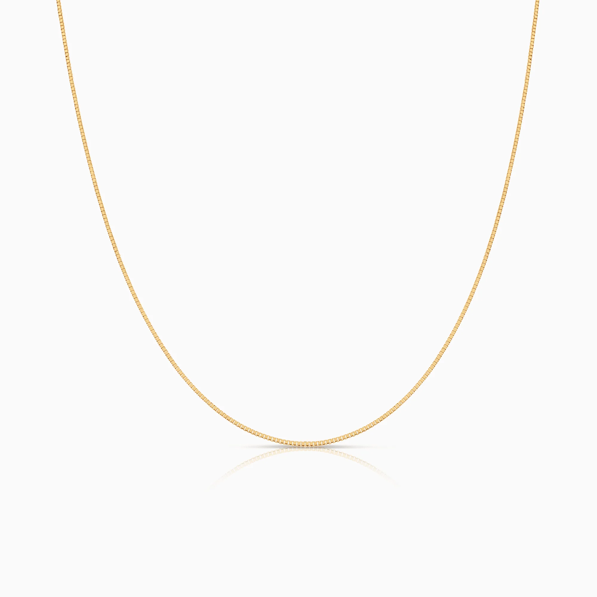 Box Chain 42cm 18K gold