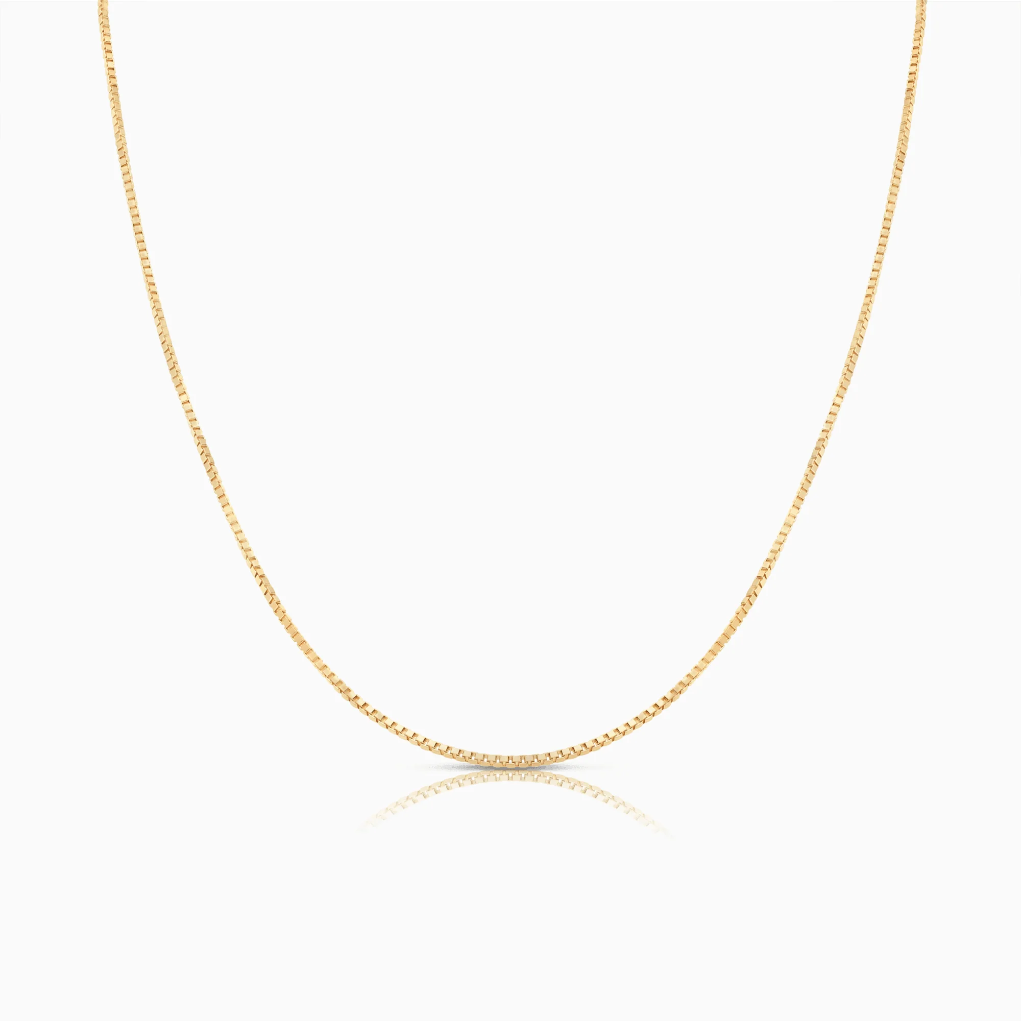 Box Chain 42cm 18K gold