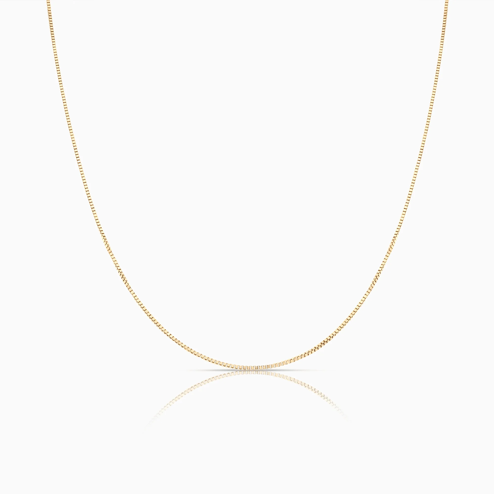 Box Chain 42cm 18K gold