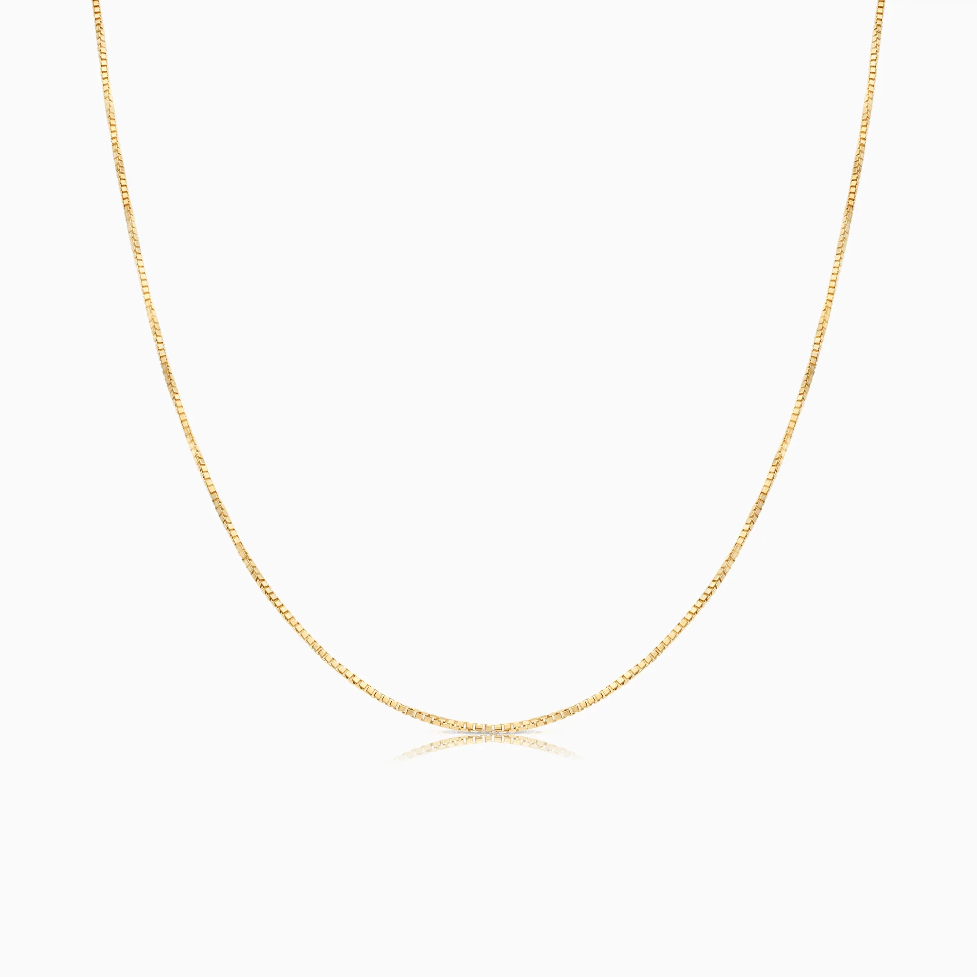 Box Chain 42cm 18K gold