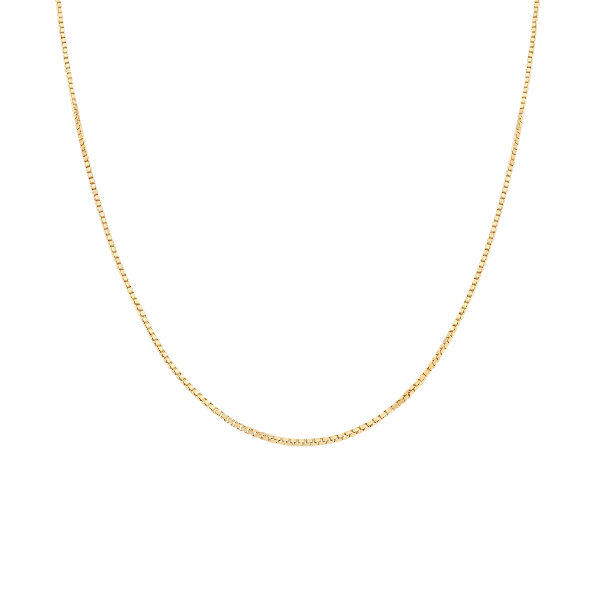 Box Chain 43.5cm 18K gold - Image 2