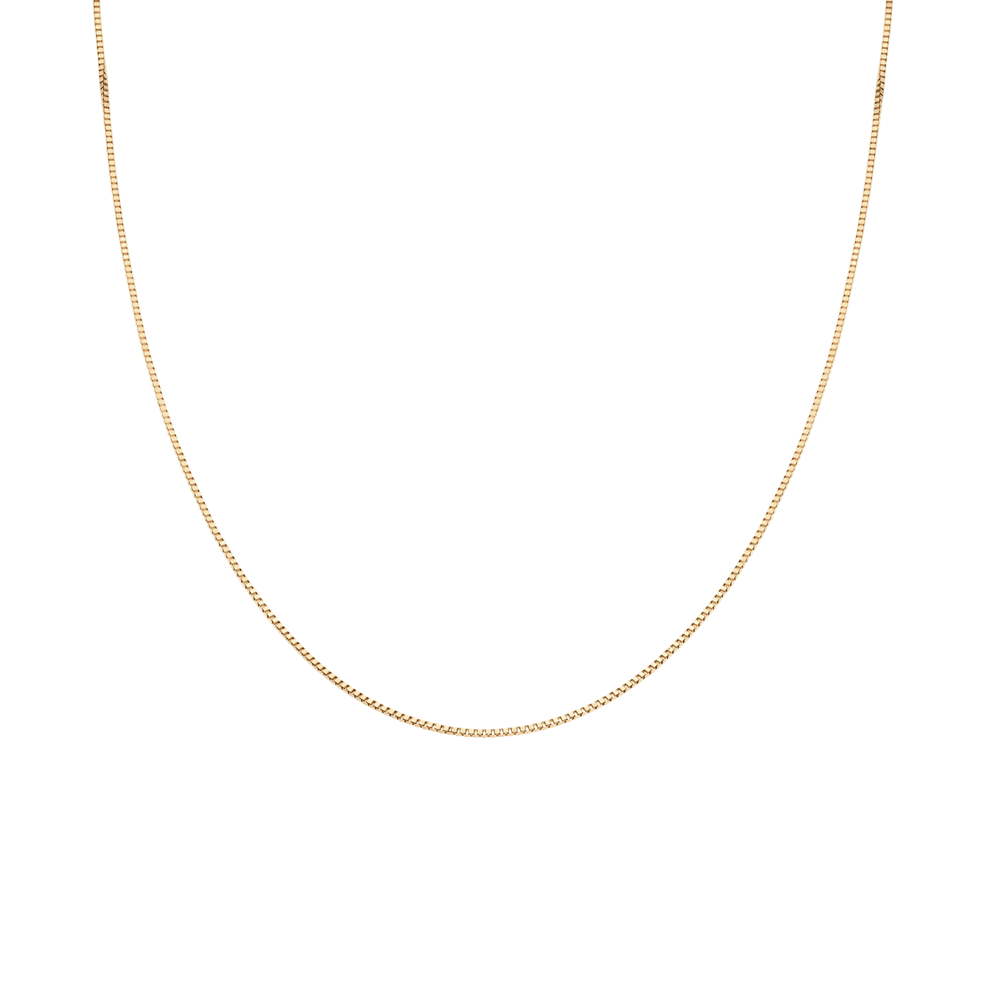 Box Chain 44cm 18K gold2 - Image 2