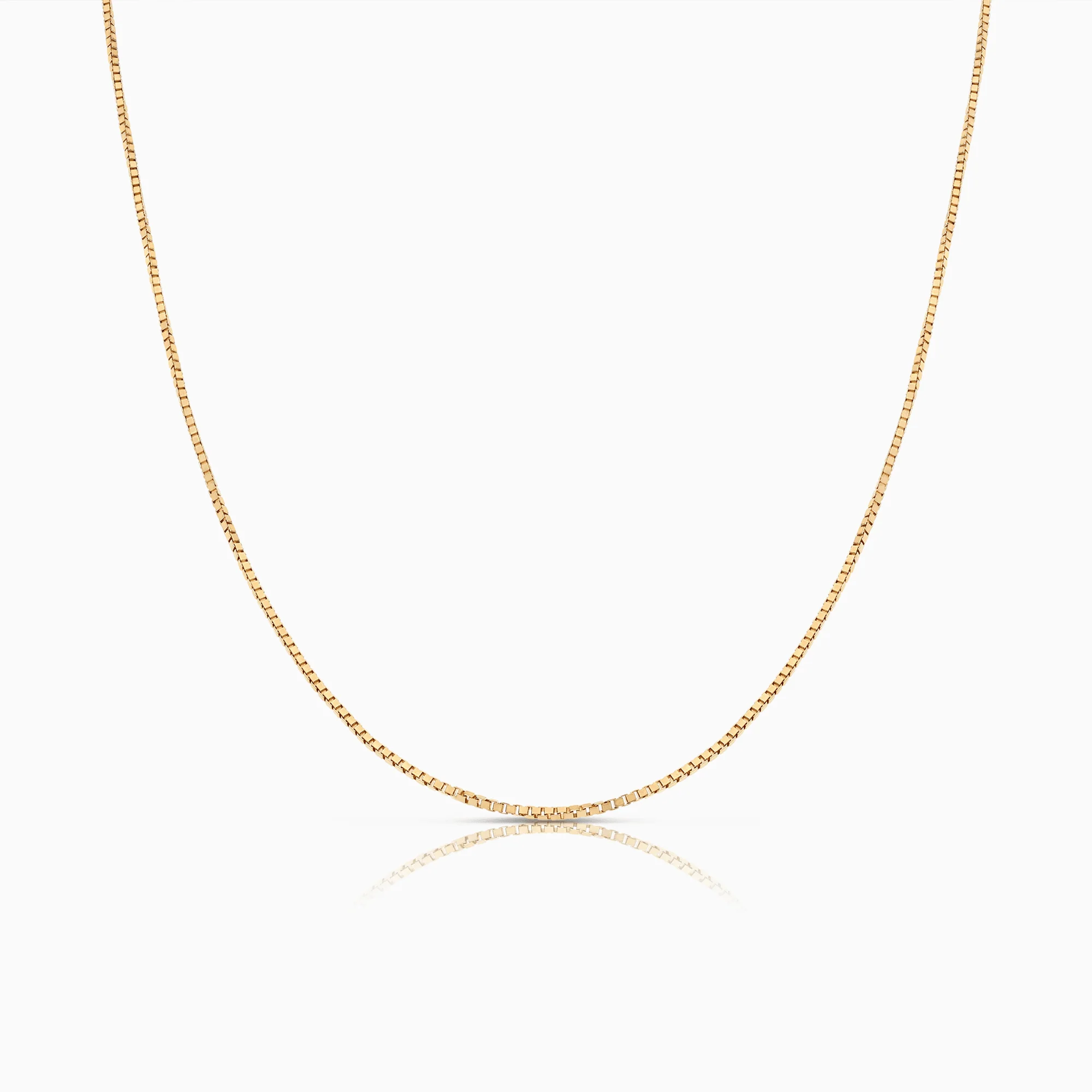 Venetian chain 45cm 18K gold