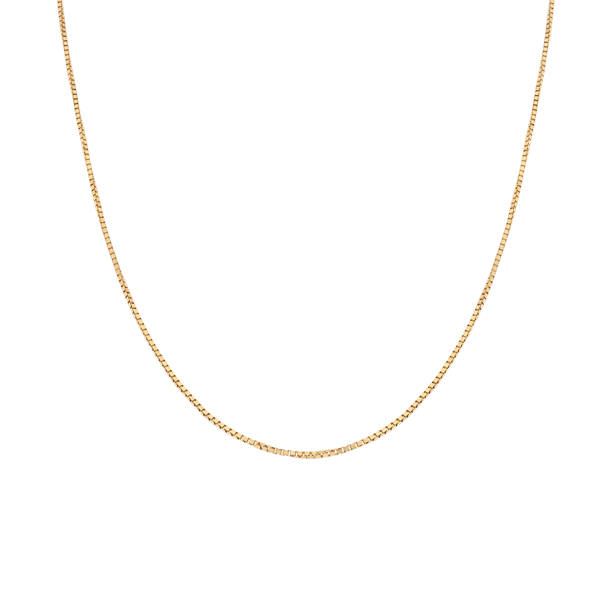 Venetian chain 45cm 18K gold - Image 2