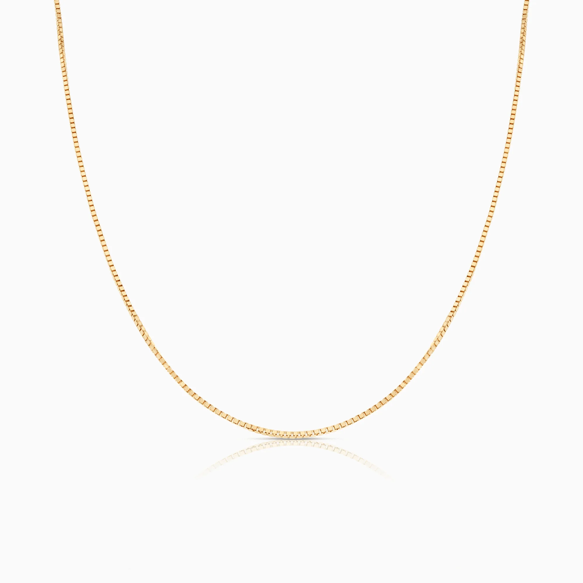Venetian chain 45cm 18K gold