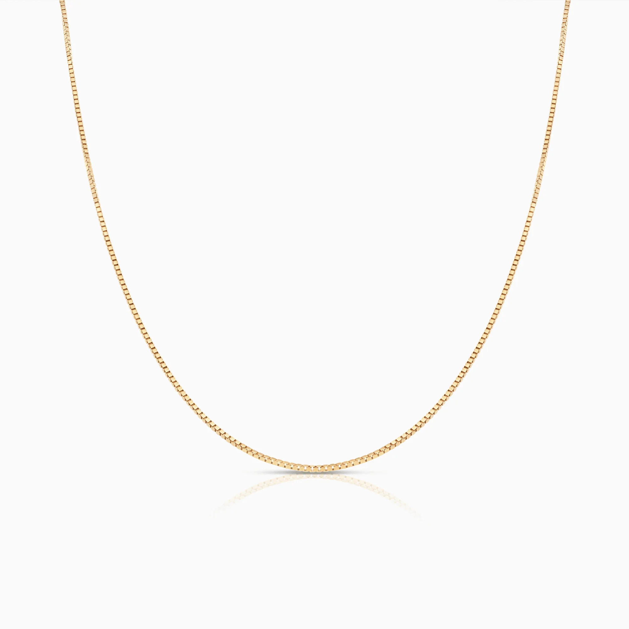 Venetian chain 45cm 18K gold