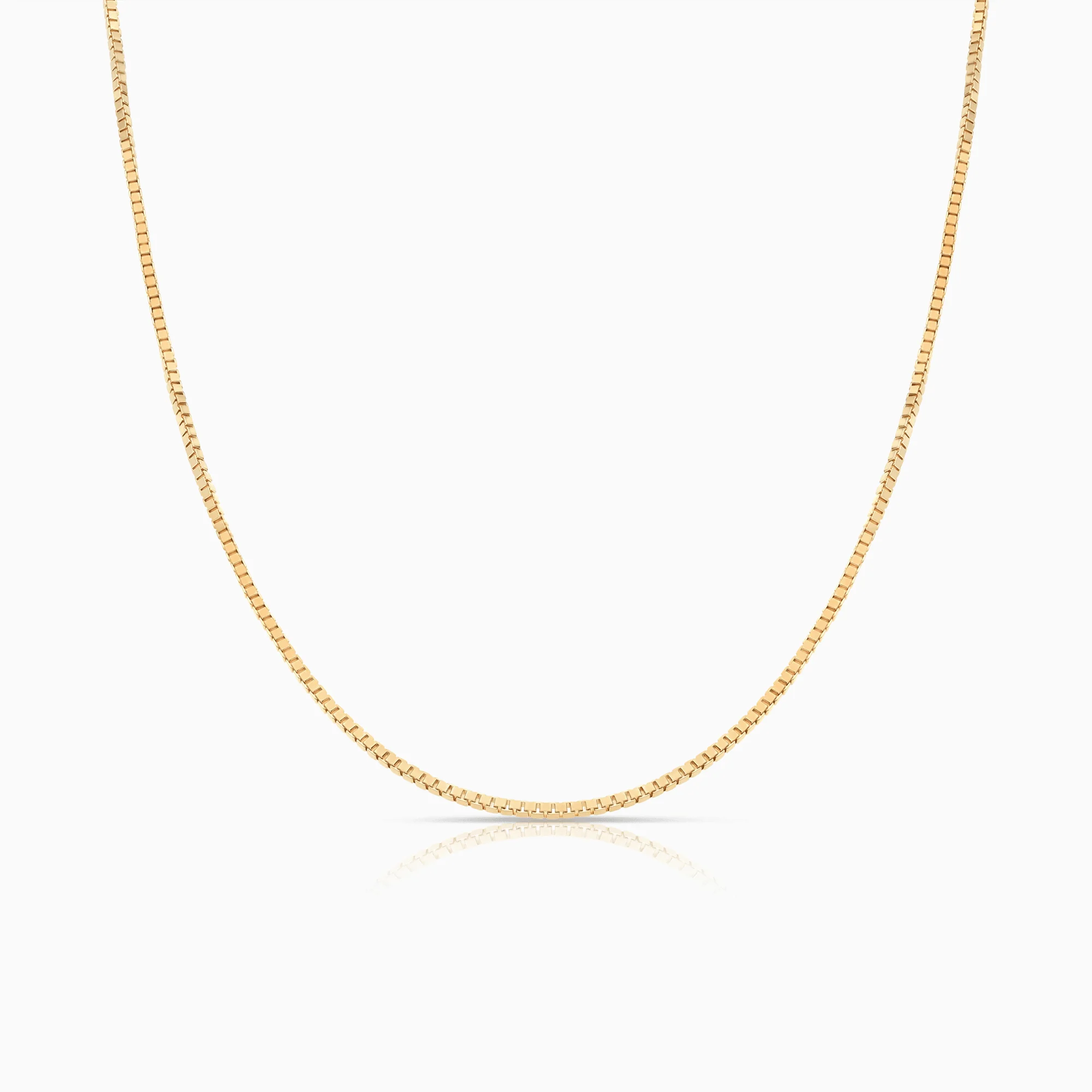 Venetian chain 45cm 18K gold