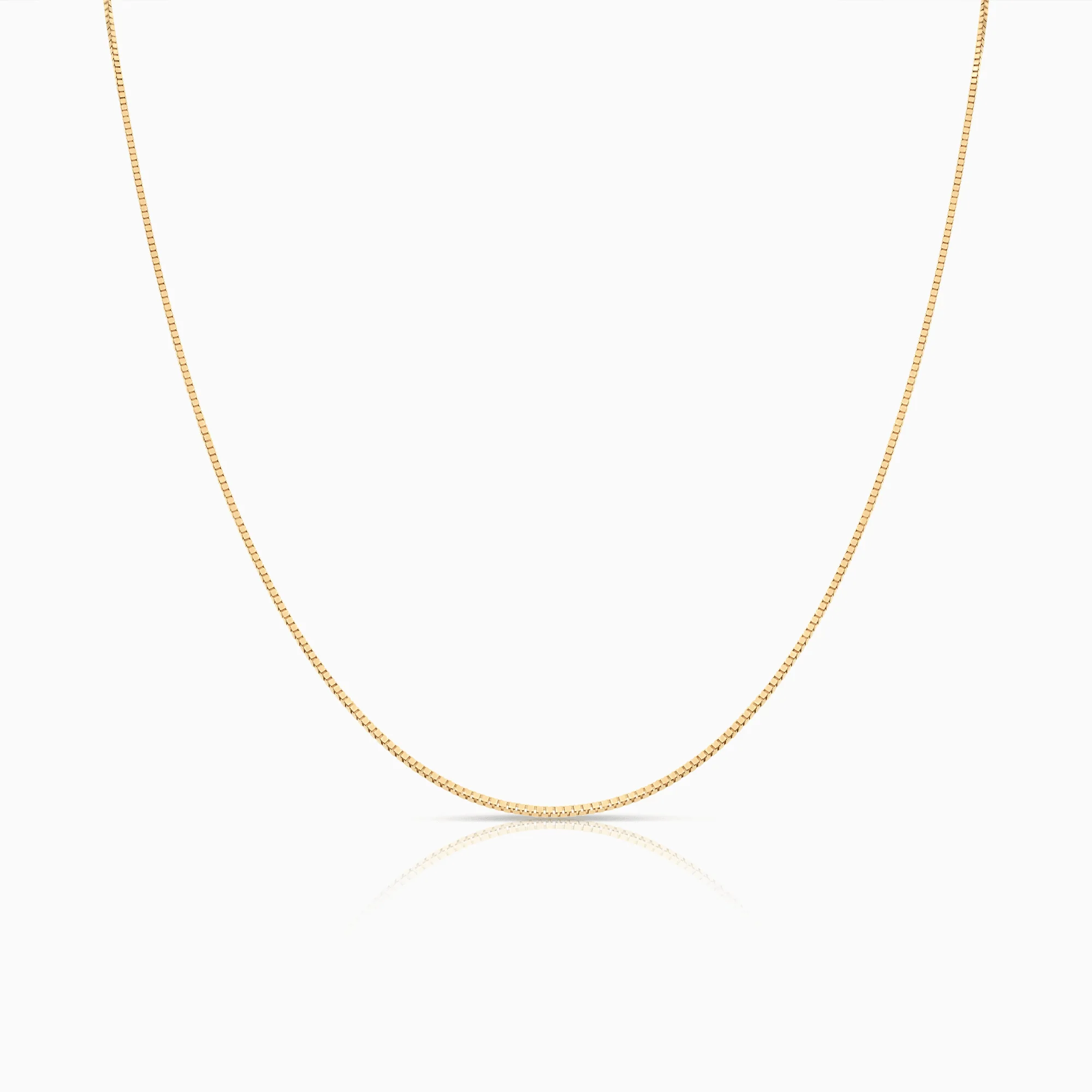 Venetian chain 45cm 18K gold