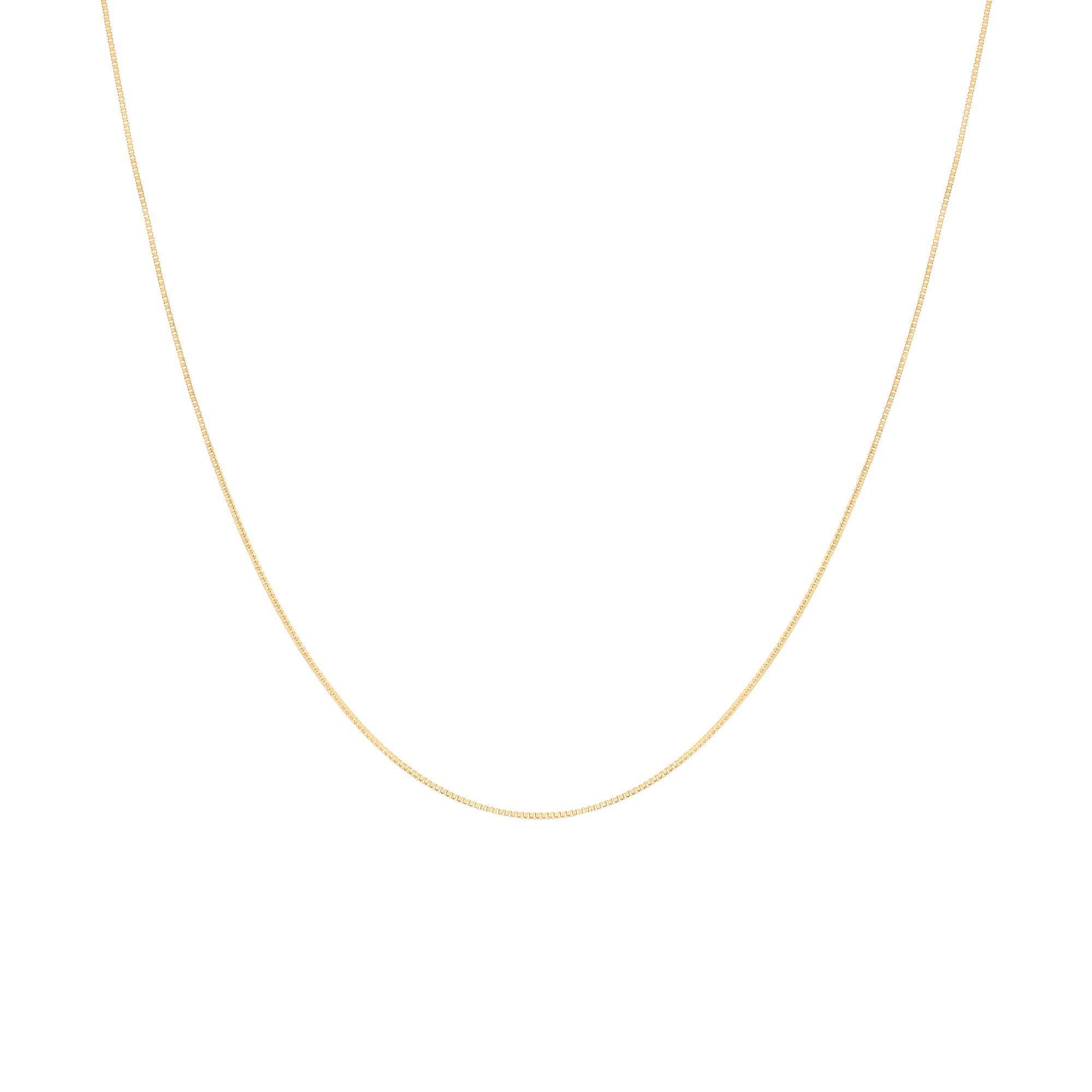 Box Chain 49.5cm 18K gold - Image 2