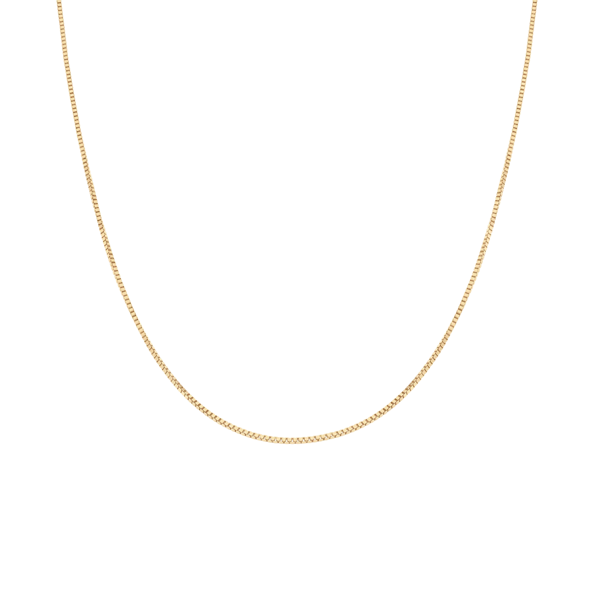 Box Chain 50.5cm 18K gold - Image 2