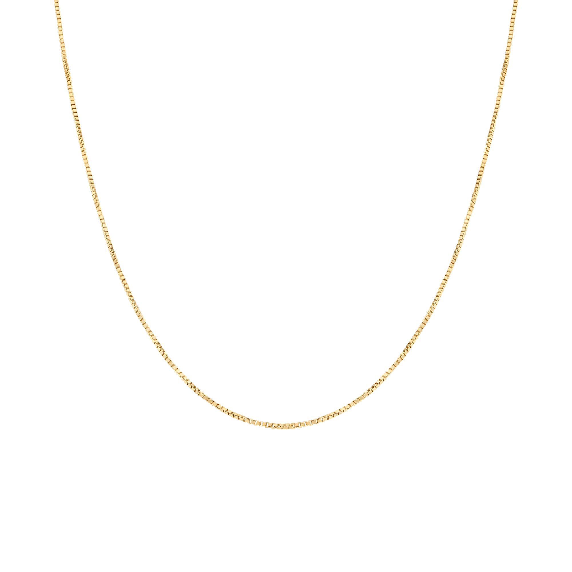 Box Chain 50.5cm 18K gold - Image 2