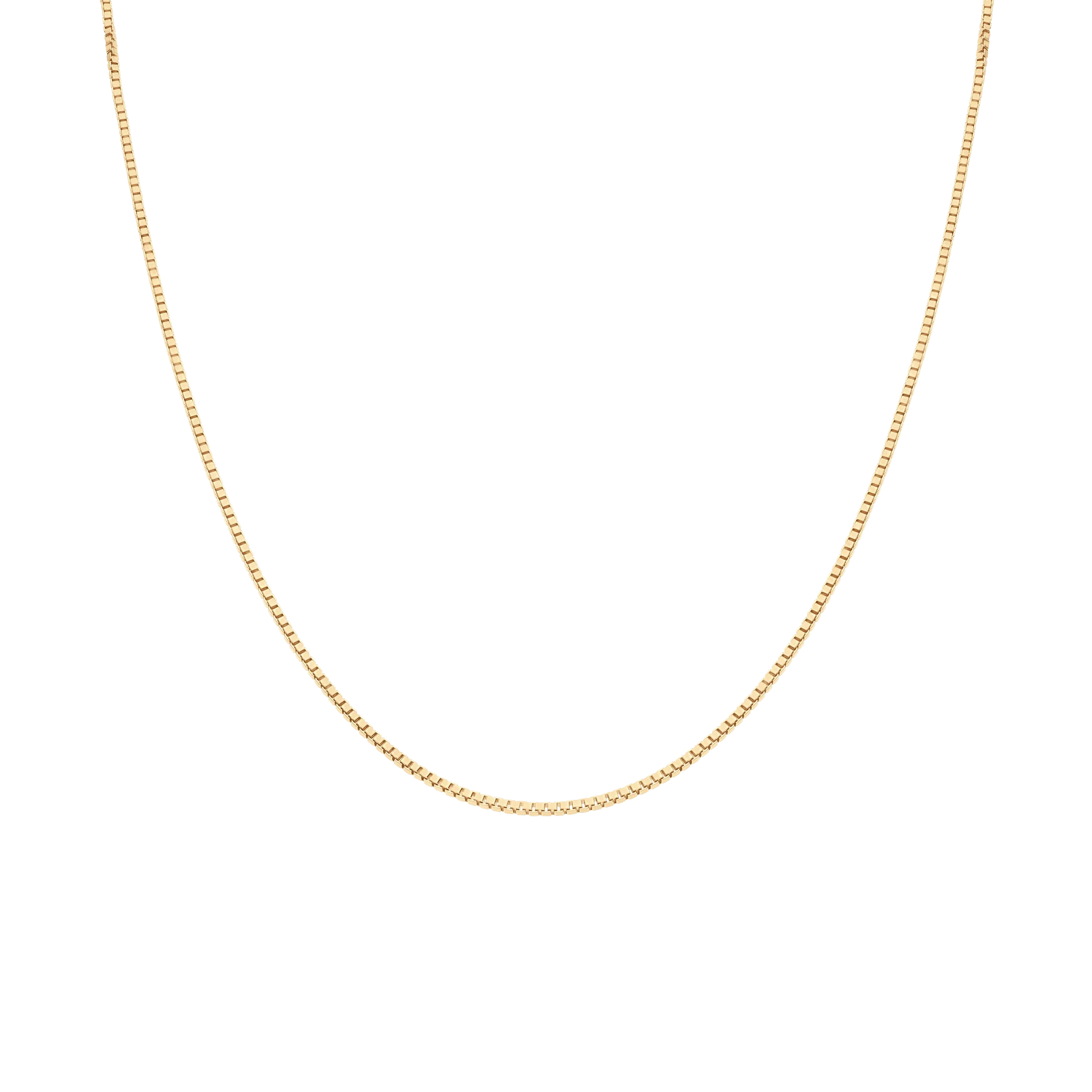 Box chain 51.5cm 18K gold - Image 2