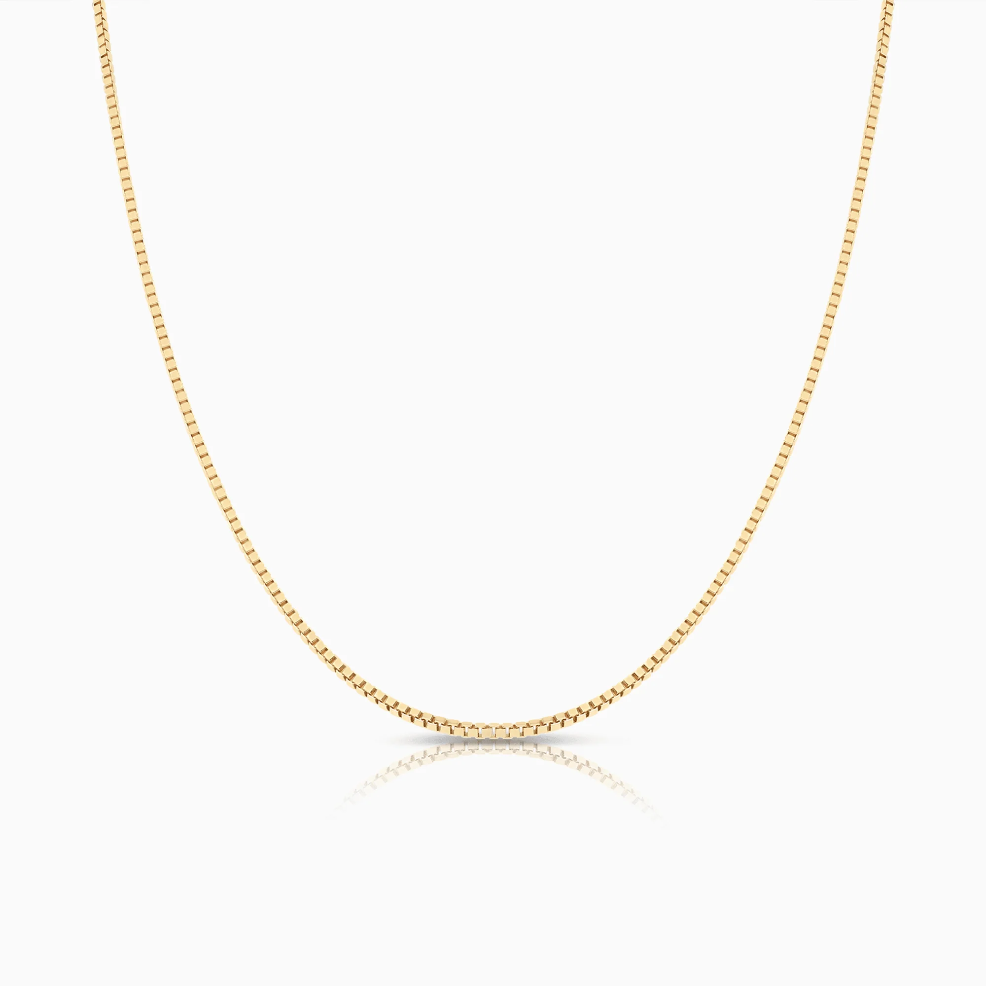 Box Chain 51cm 18K gold