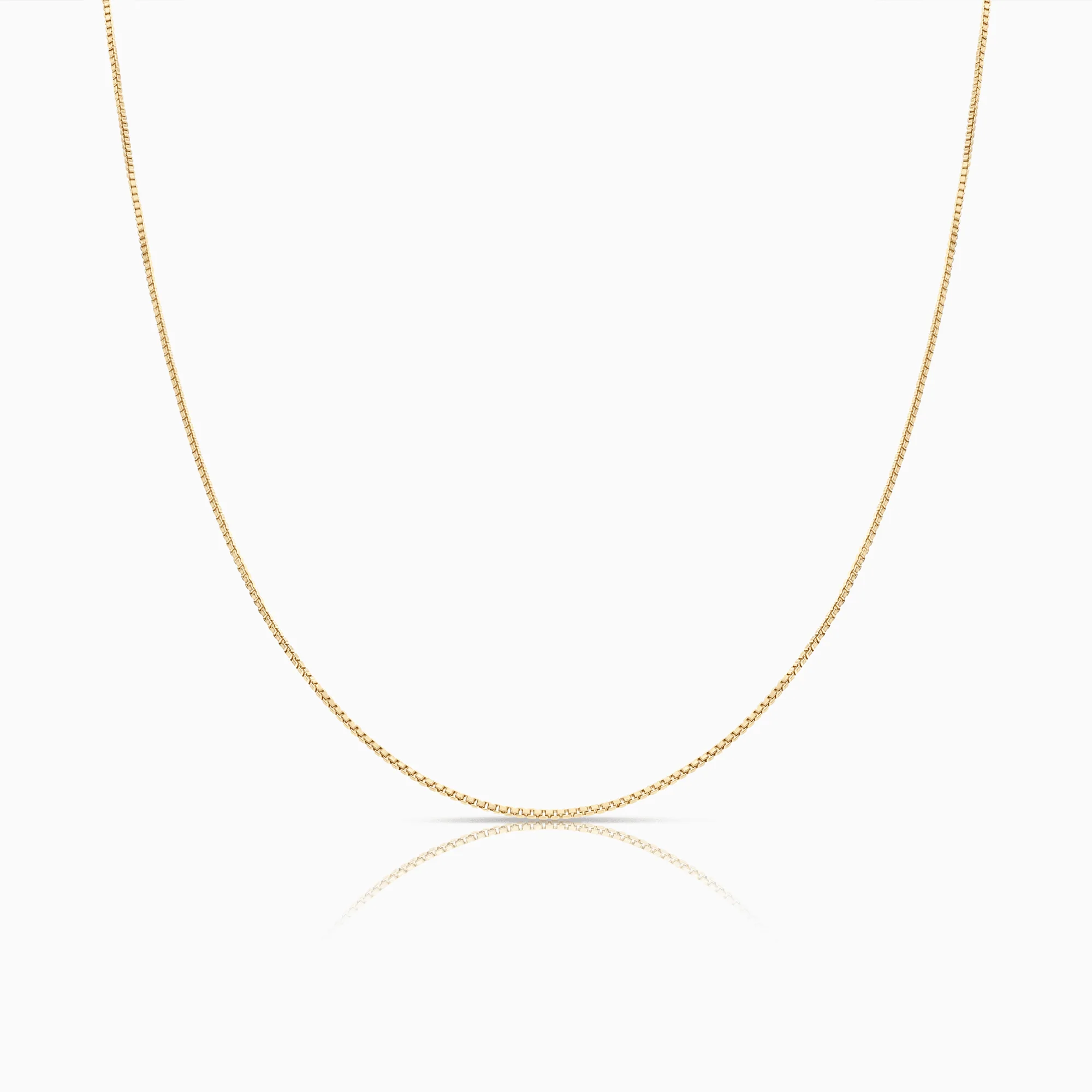 Box Chain 51cm 18K gold