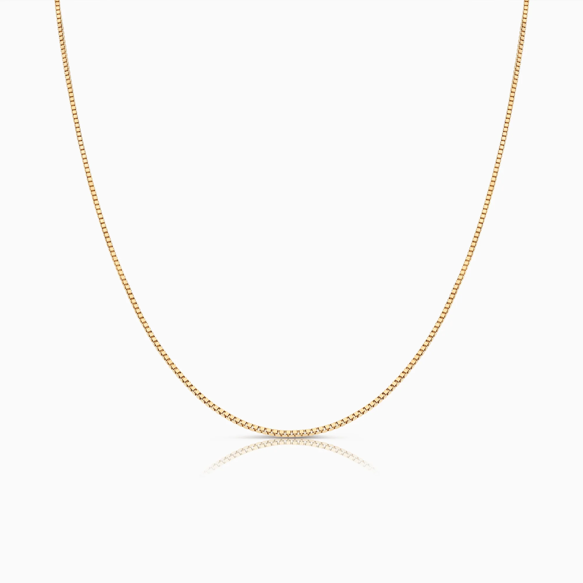 Box Chain 51cm 18K gold