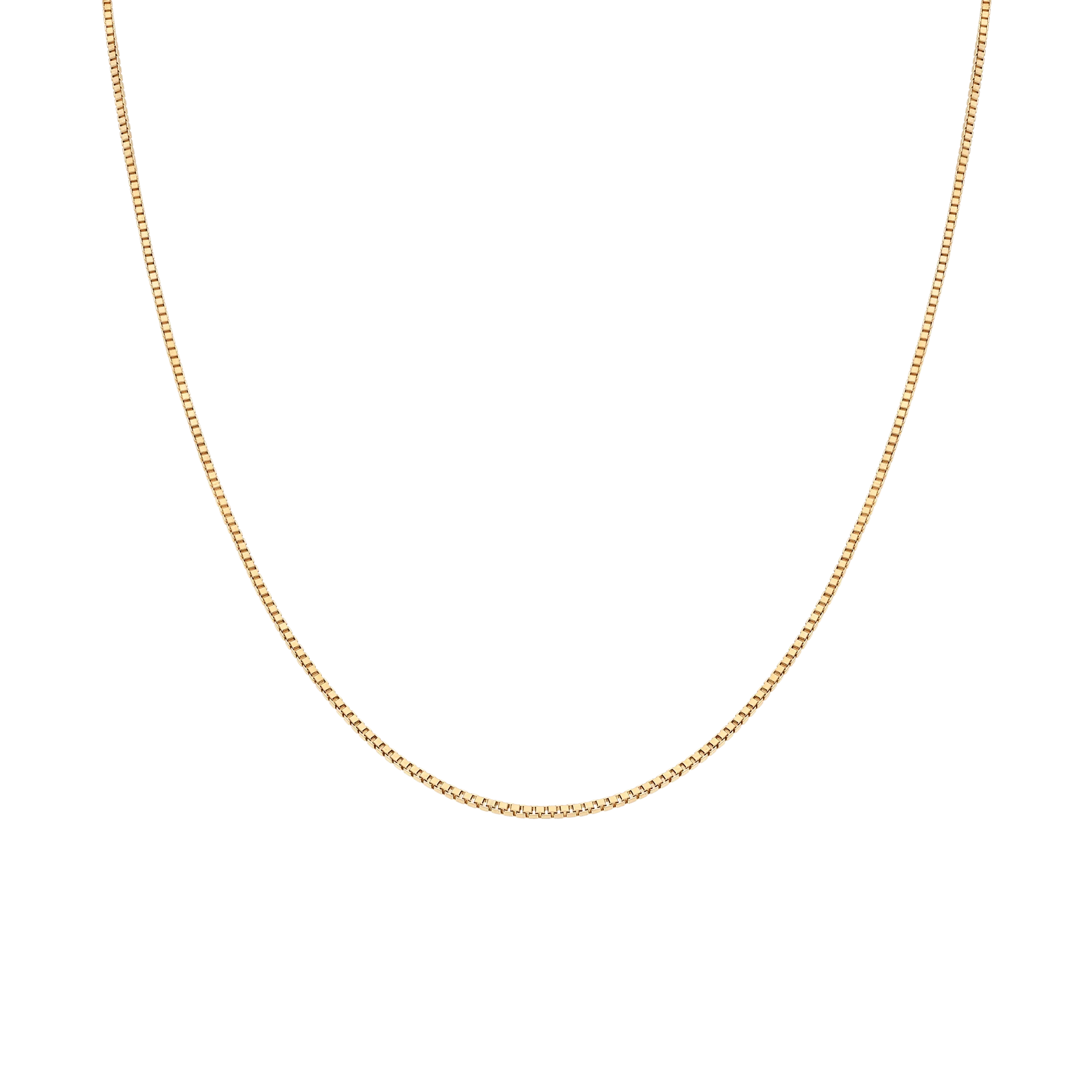 Box Chain 51cm 18K gold - Image 2