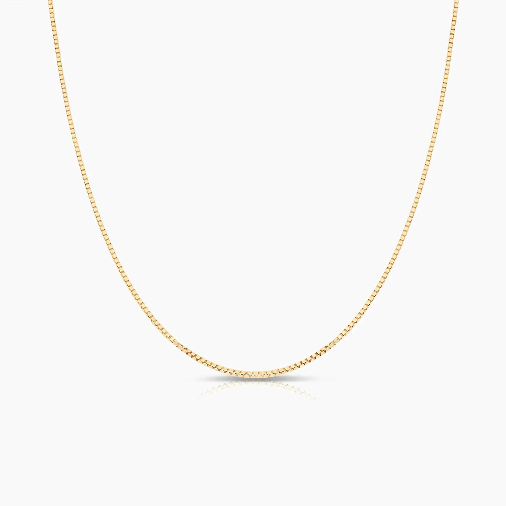 Box Chain 52cm 18K gold