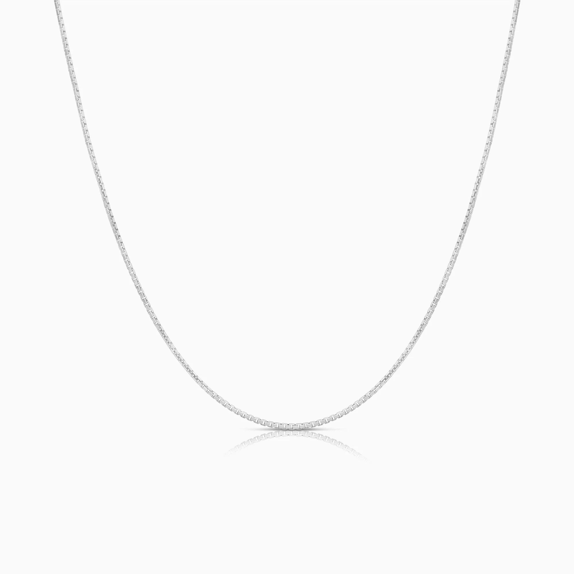 Box Chain 5.55g 18K white gold
