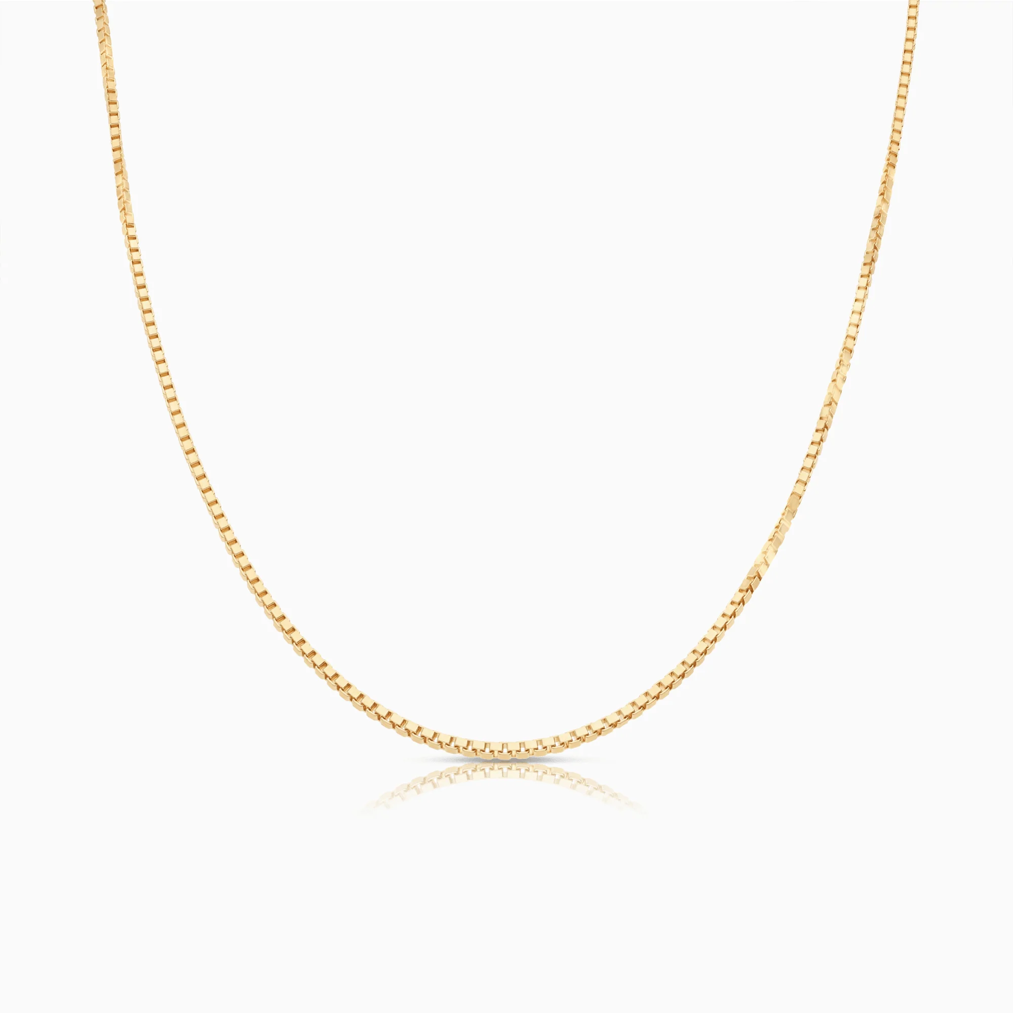 Box Chain 55cm 18K gold