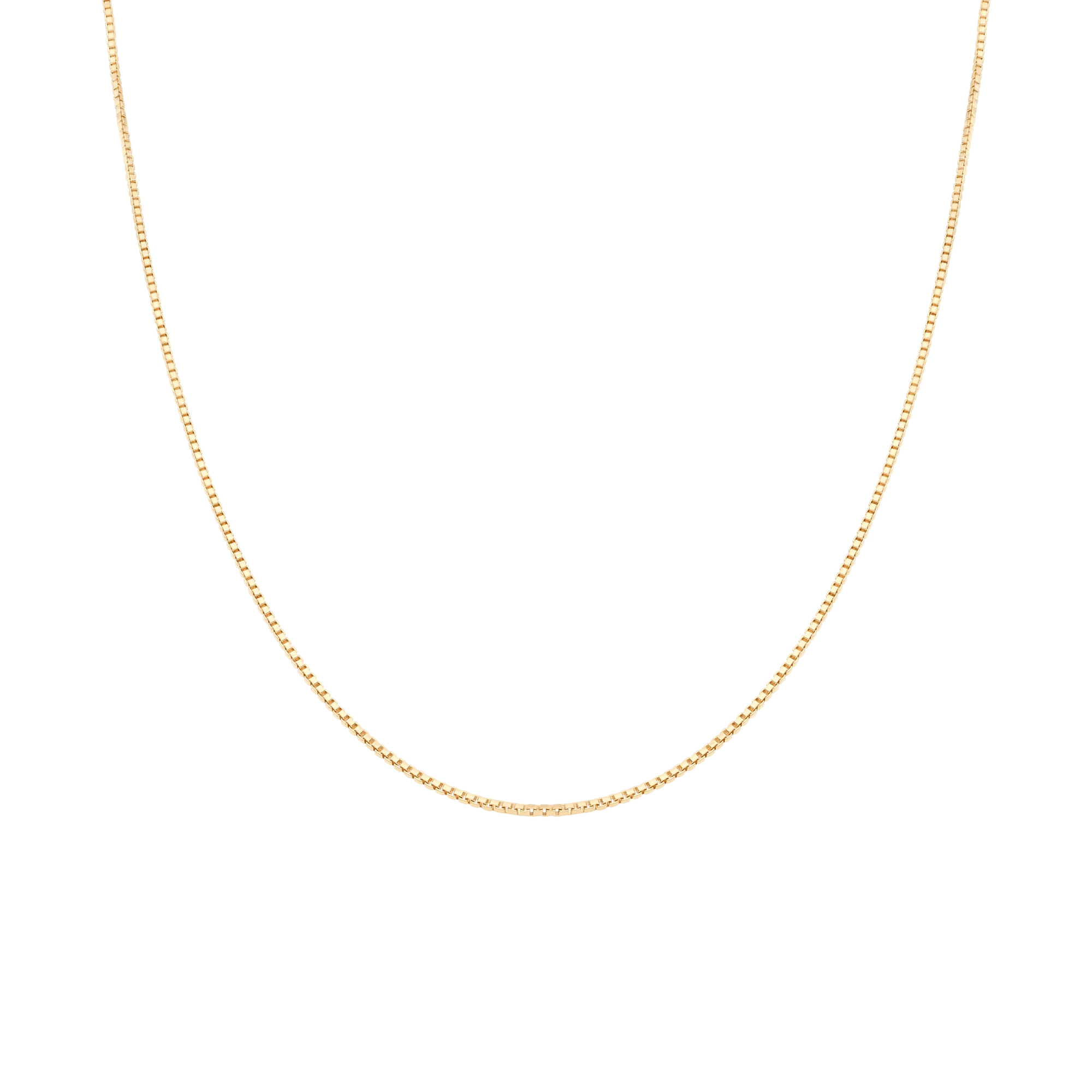 Box Chain 61cm 18K gold - Image 2