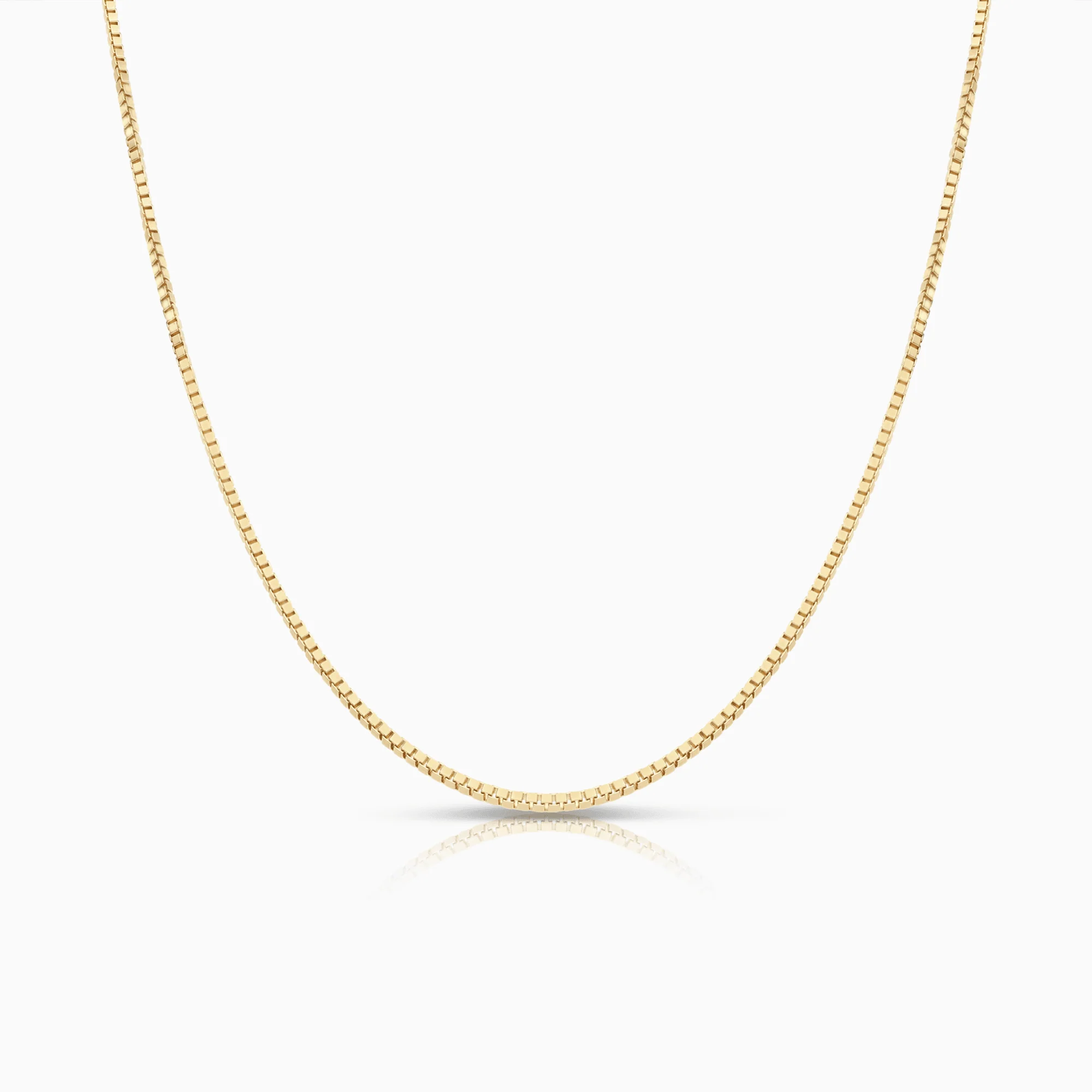 Box Chain 70cm 18K gold