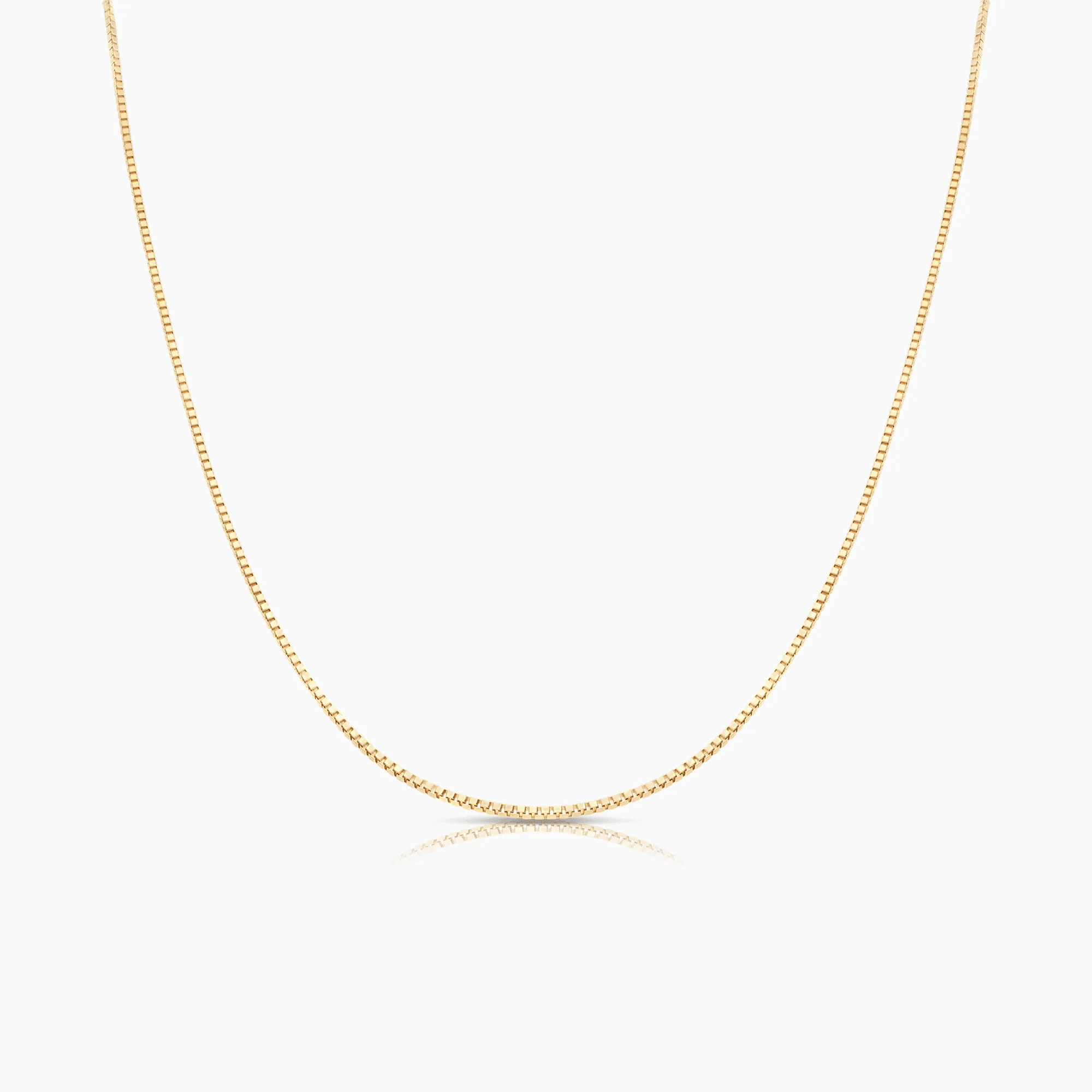 Box Chain 71cm 14K gold
