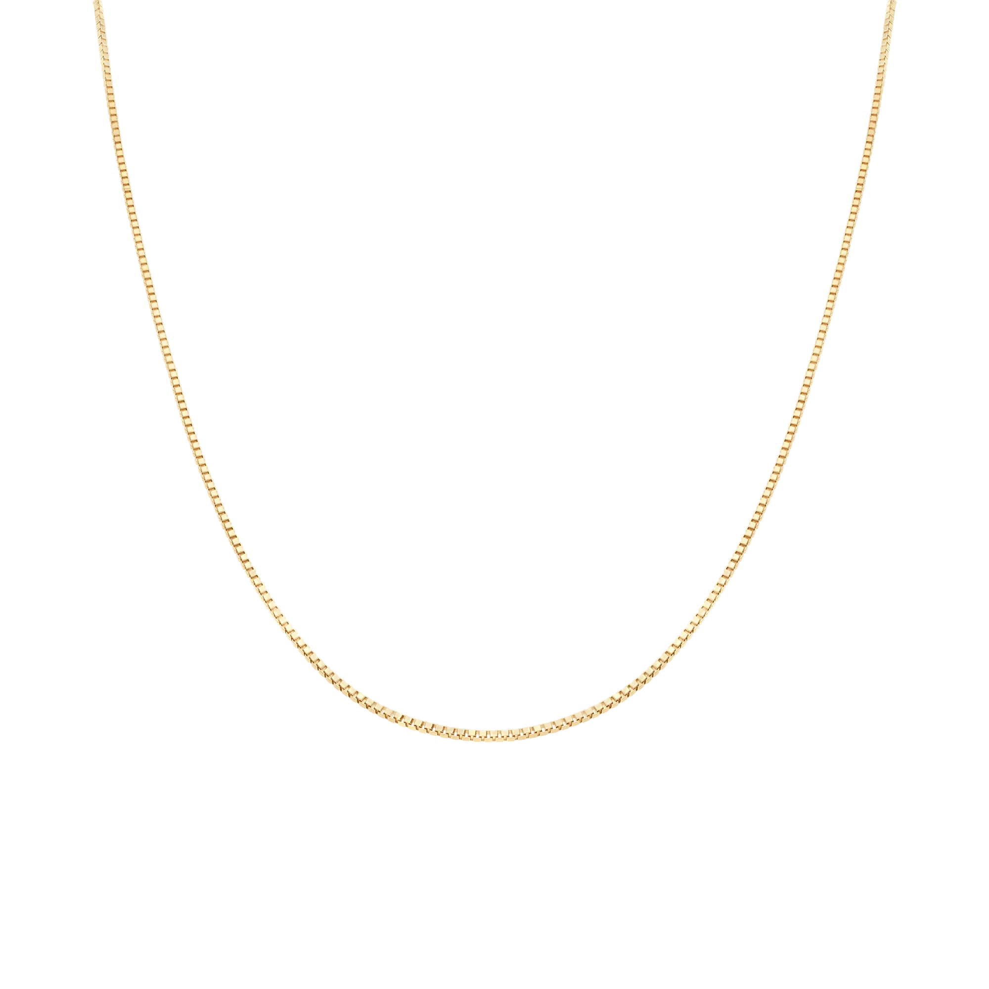 Box Chain 71cm 14K gold - Image 2