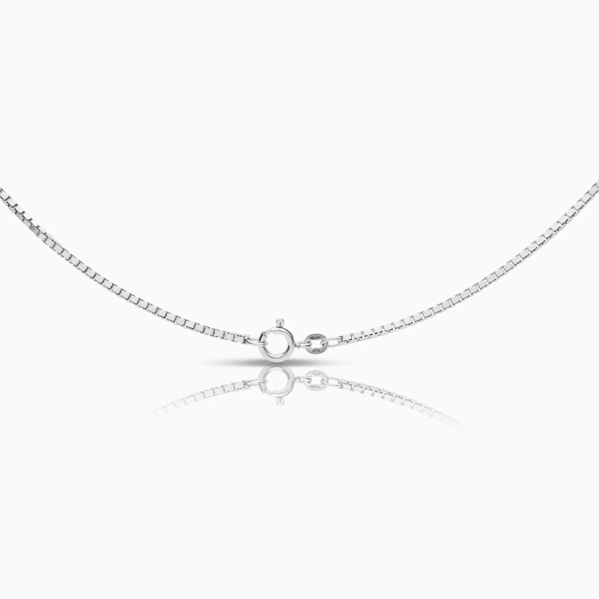Box Chain 9.66g 18K white gold - Image 2