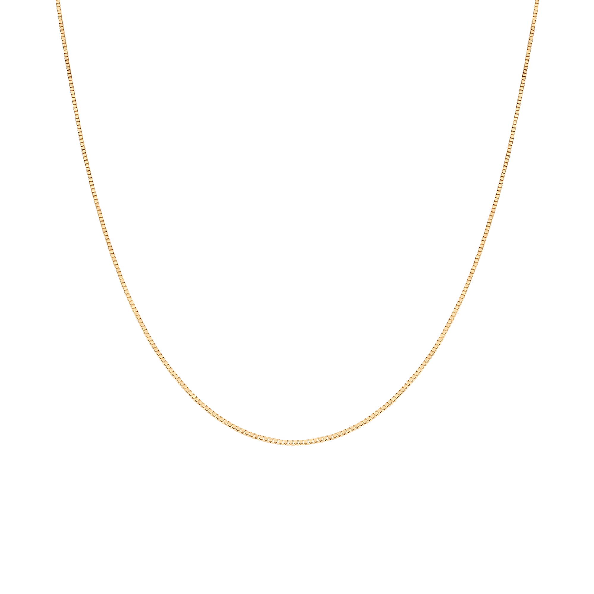 Box Chain 36cm 18K Gold - Image 2