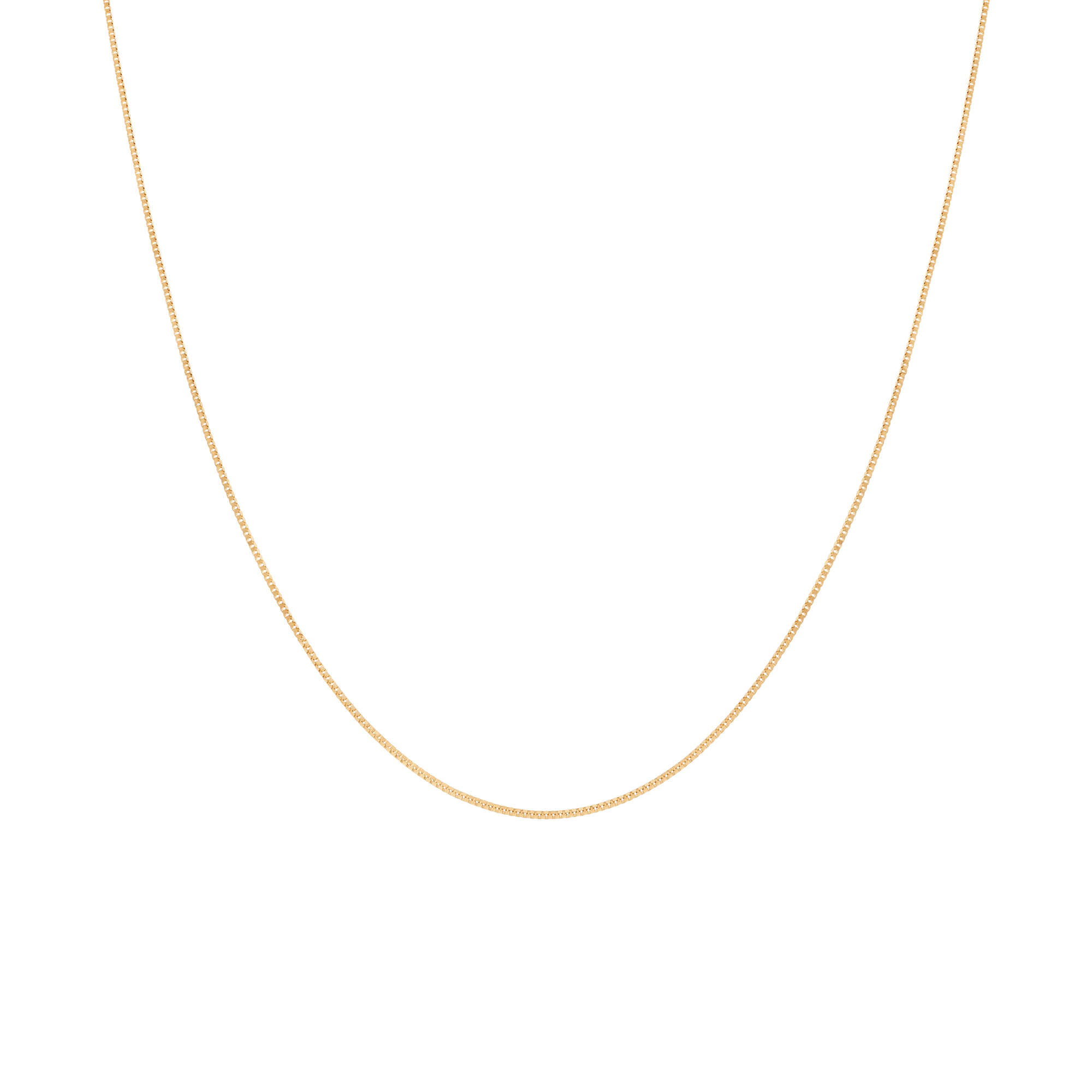 Box Chain 36cm 18K Gold - Image 2