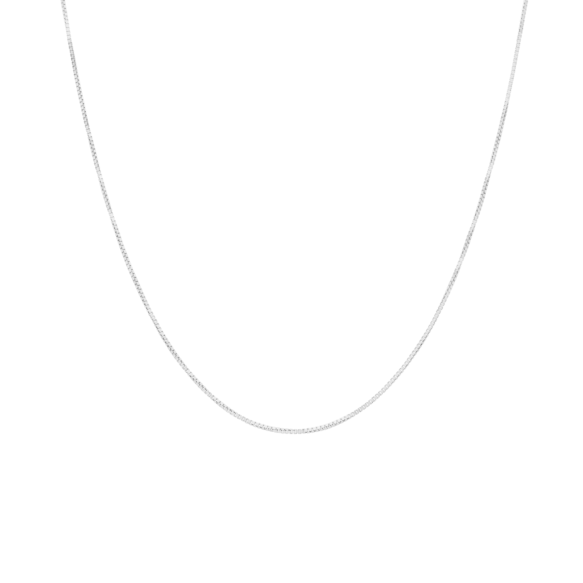 Venetian chain 38cm 18K white gold - Image 2