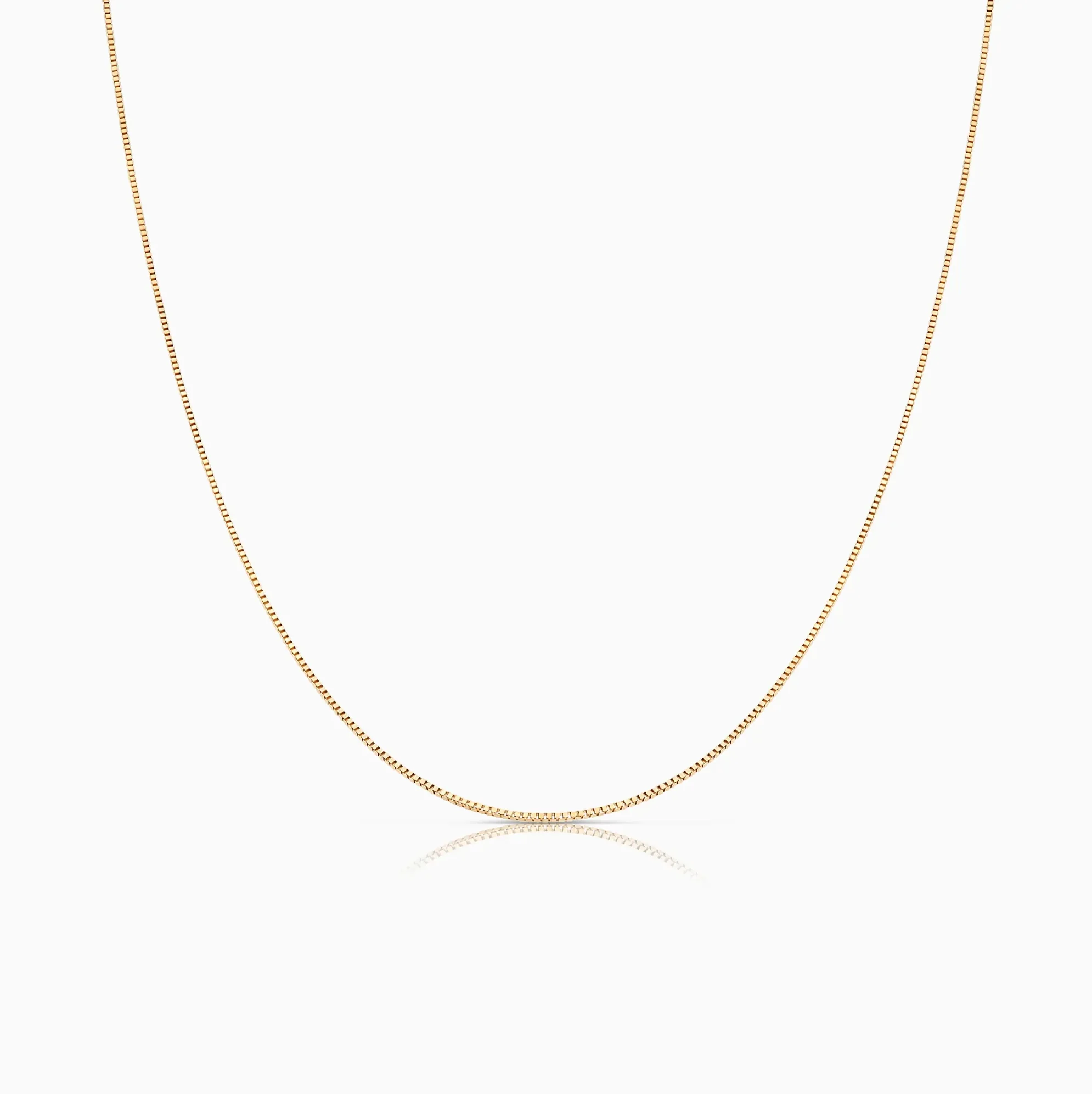 Venezia chain 40cm 18K gold