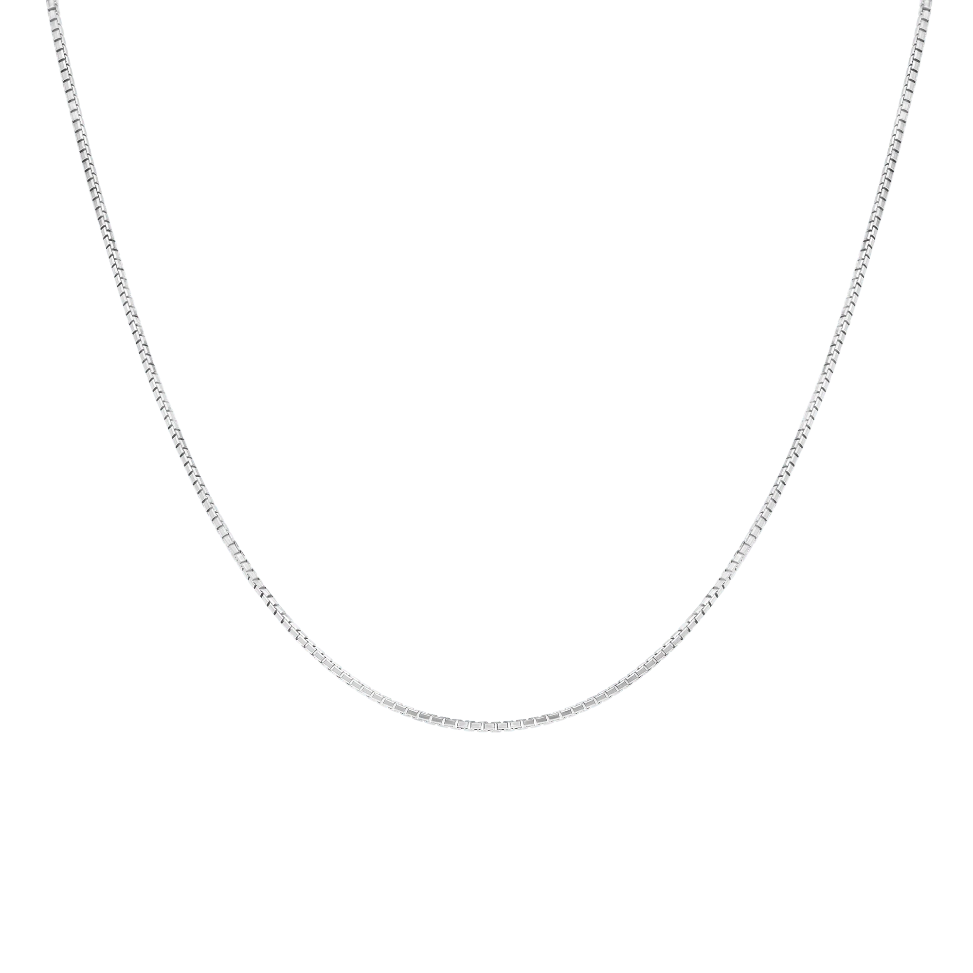 Venetian link 42.5cm 18K white gold - Image 2
