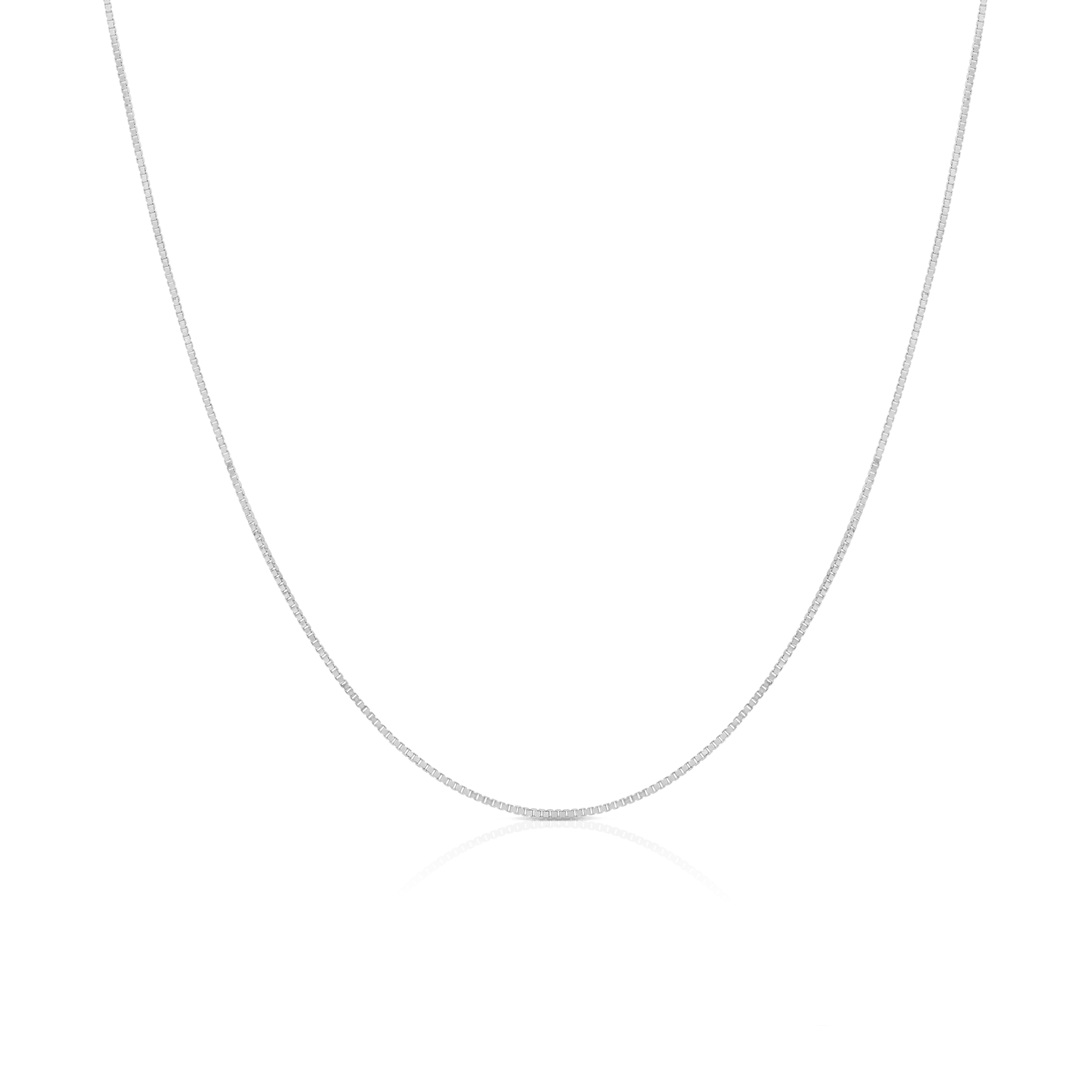 Venetian link 42.5cm 18K white gold - Image 2
