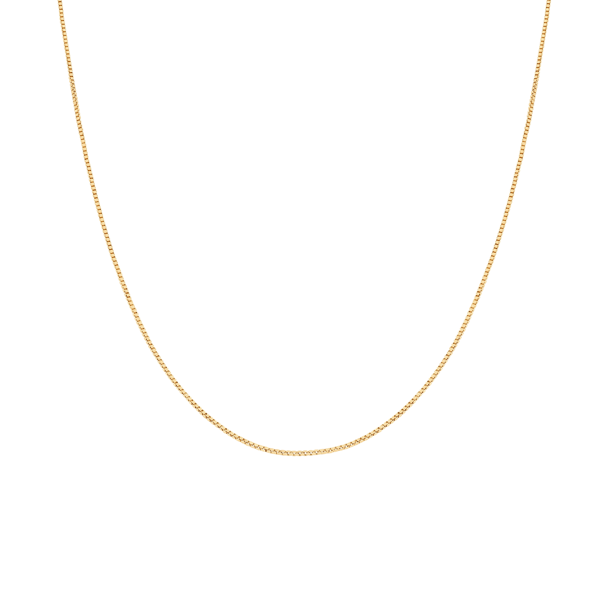Box link 44cm 18K gold - Image 2